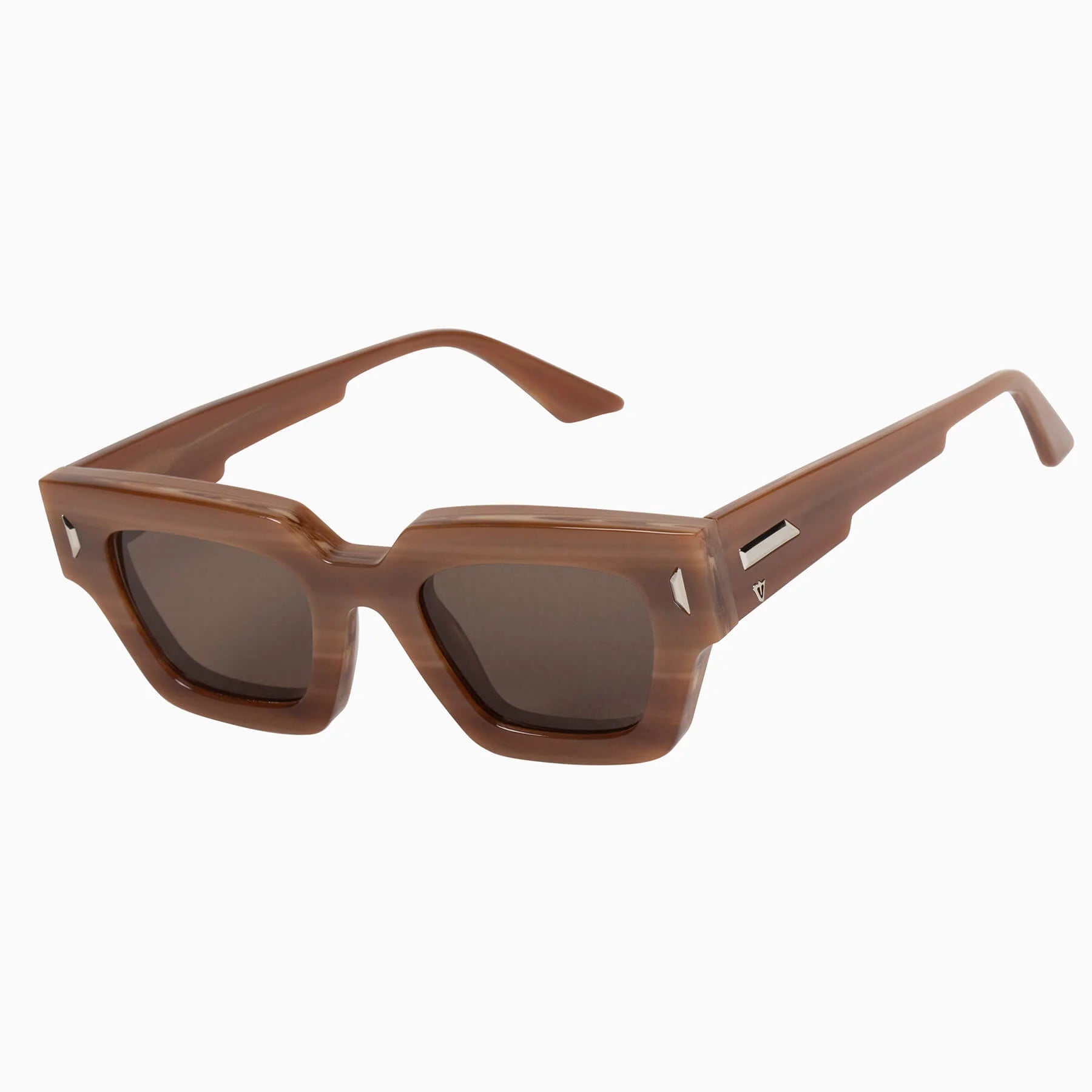 Ghost / Mocha Quartz with Silver Metal Trim / Polarized Brown Lens Valley Eyewear