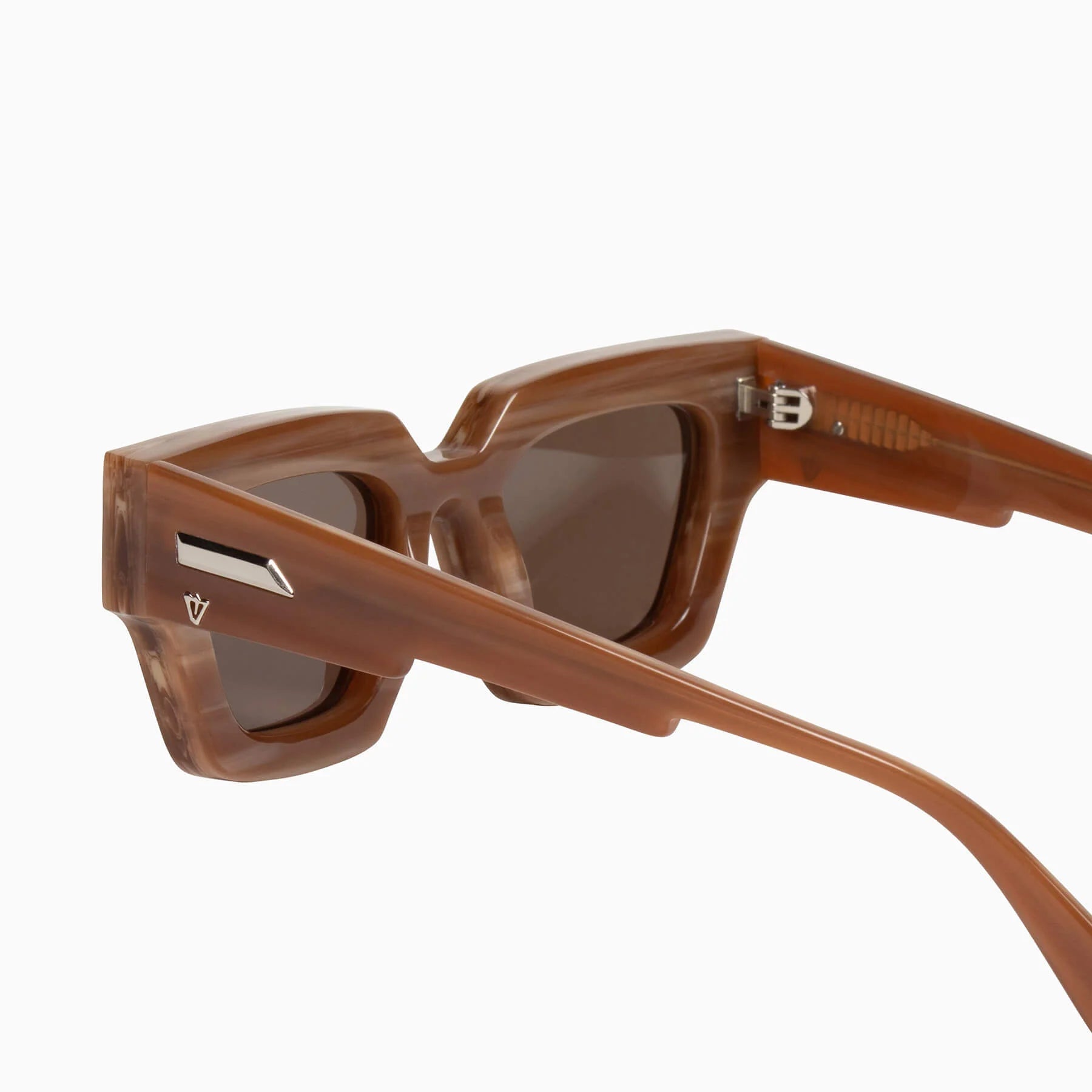 Ghost / Mocha Quartz with Silver Metal Trim / Polarized Brown Lens Valley Eyewear