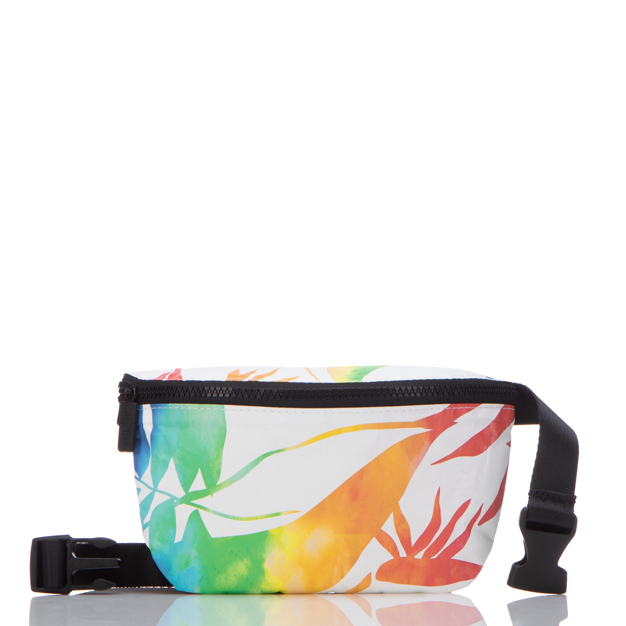 Painted Birds Mini Hip Pack / Rainbow Aloha Collection