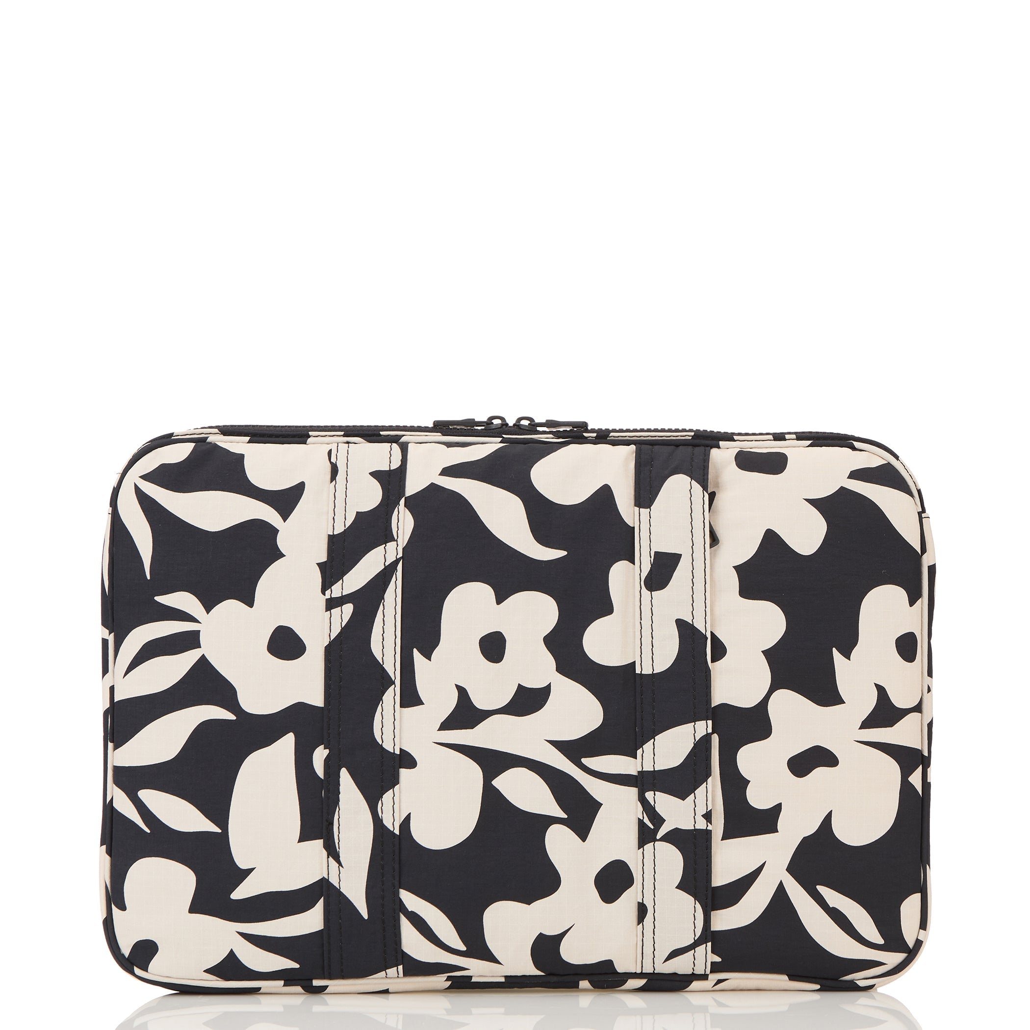 Fall Flowers Laptop Case / Black & Sandstone Aloha Collection