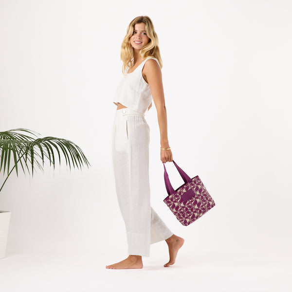 Lattice Mini Tripper / Sandstone & Plum Aloha Collection