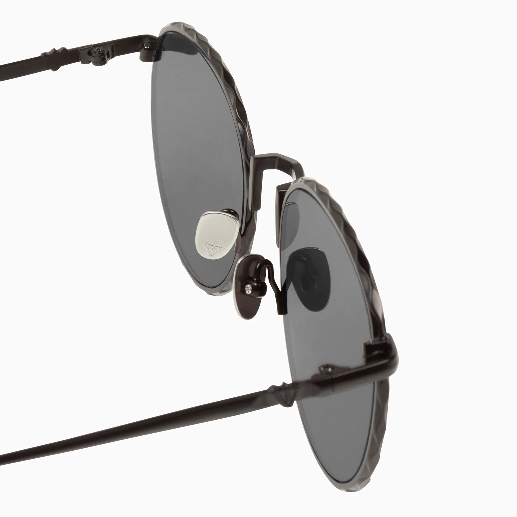 Polarized Corpus / Matte Black Titanium / Black Lens Valley Eyewear