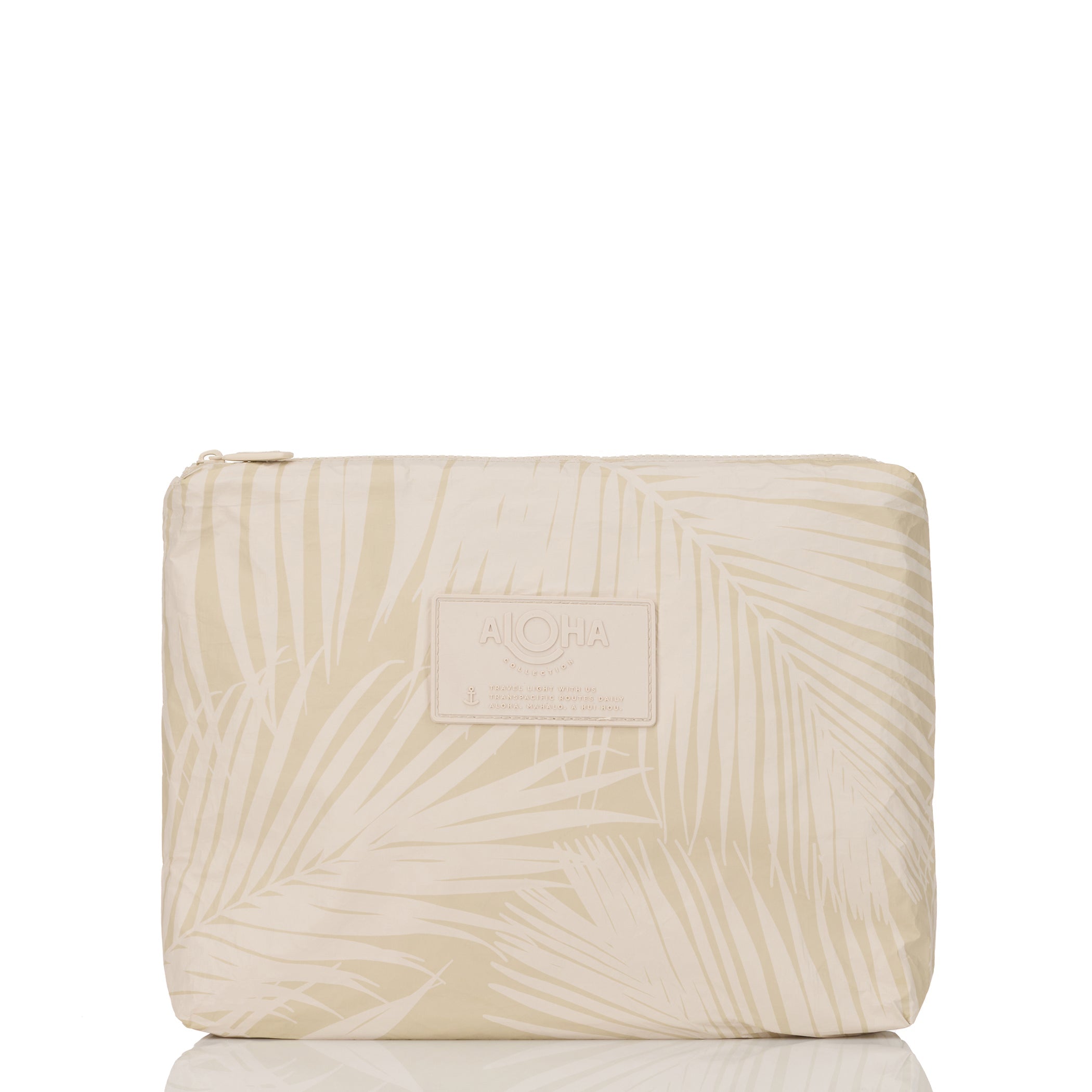 Areca Mid Pouch / Latte & Sandstone Aloha Collection