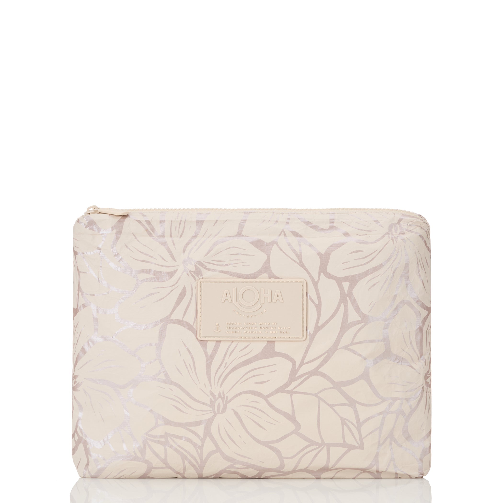 Backyard Mid Pouch / Oyster & Sandstone Aloha Collection