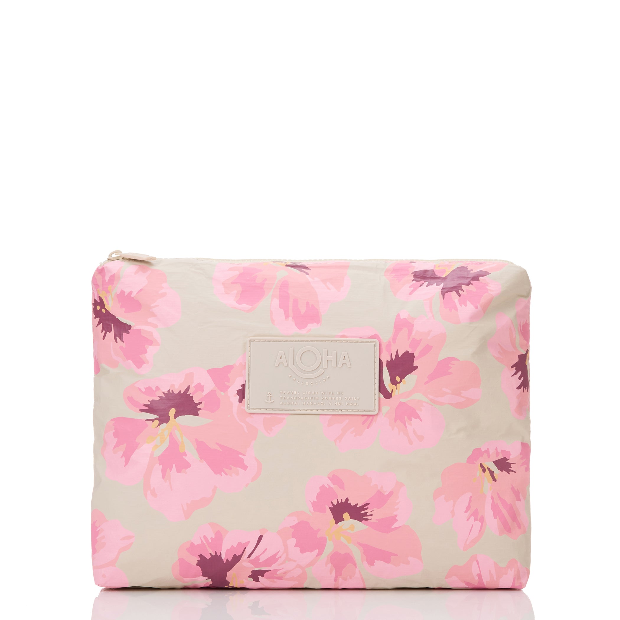 Flutter Mid Pouch / Blush Aloha Collection