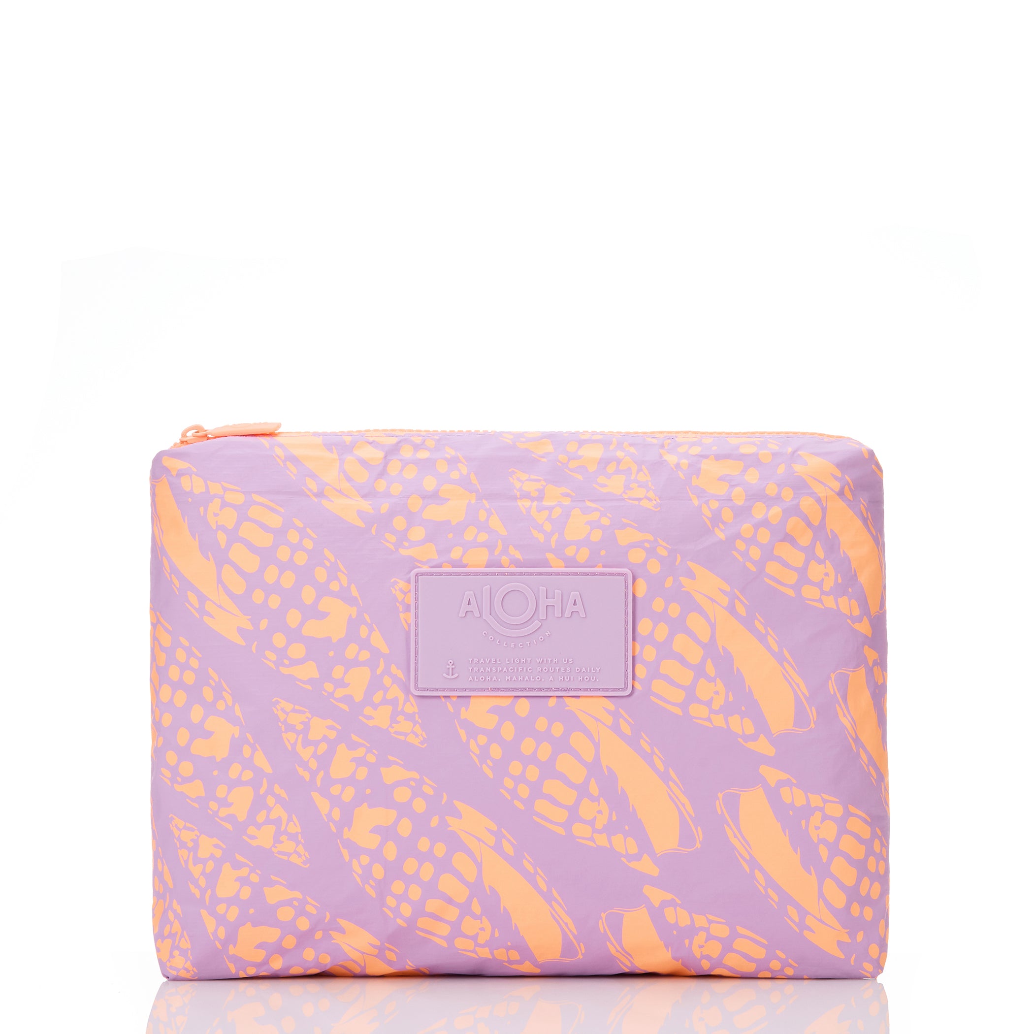 Miter Lineup Mid Pouch / Nectarine & Lavande Aloha Collection