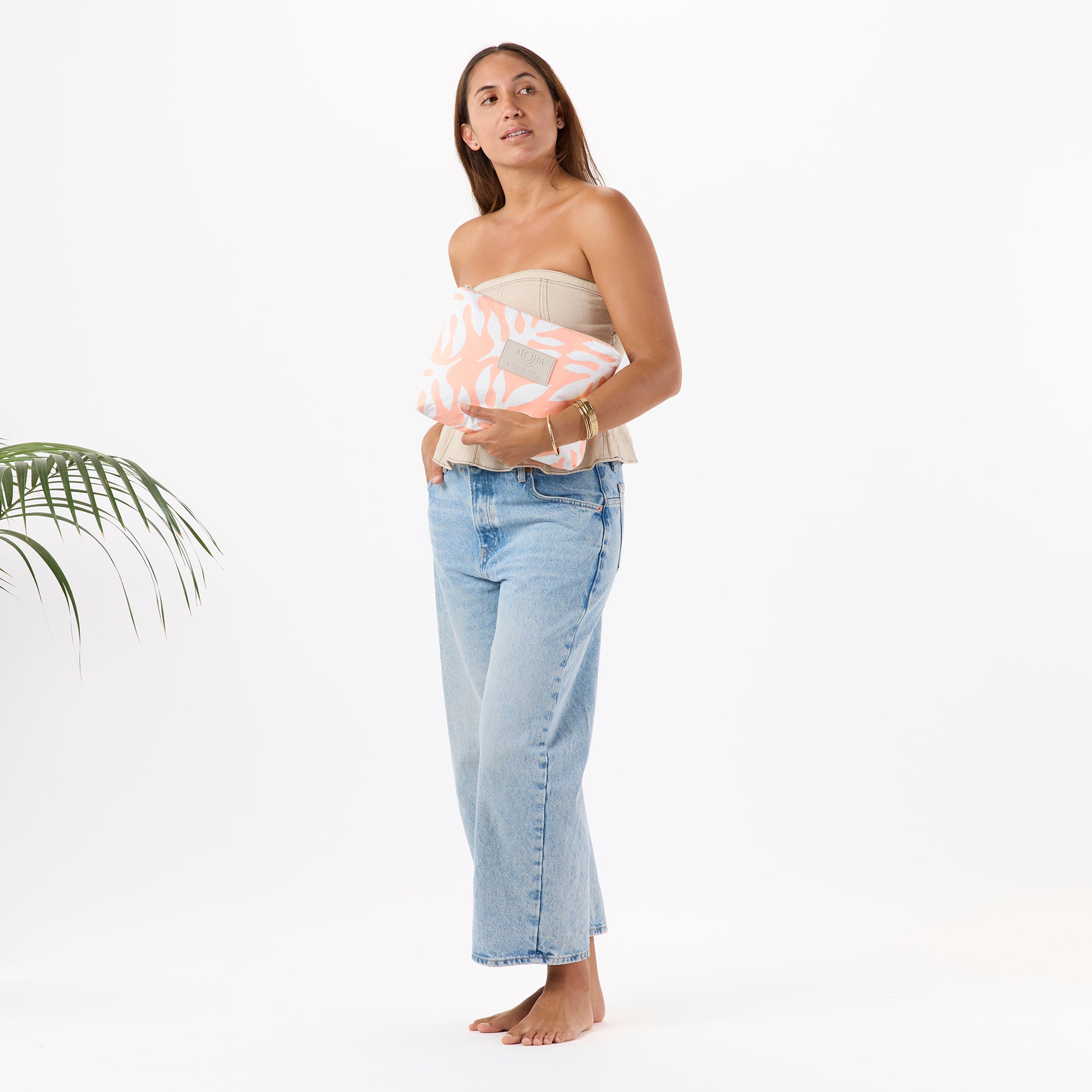 Ola Mid Pouch / Peachy