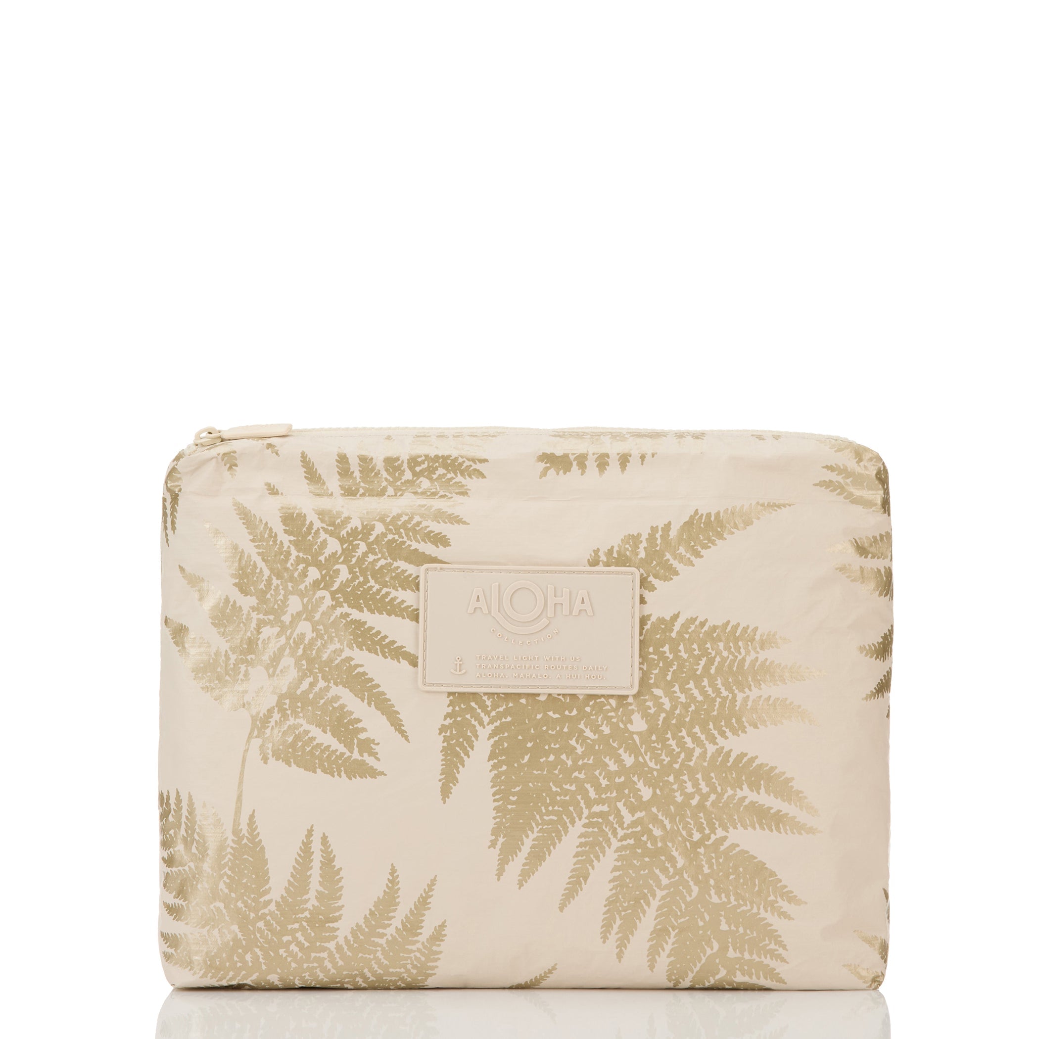 Palapalai Mid Pouch / Amber & Sandstone Aloha Collection