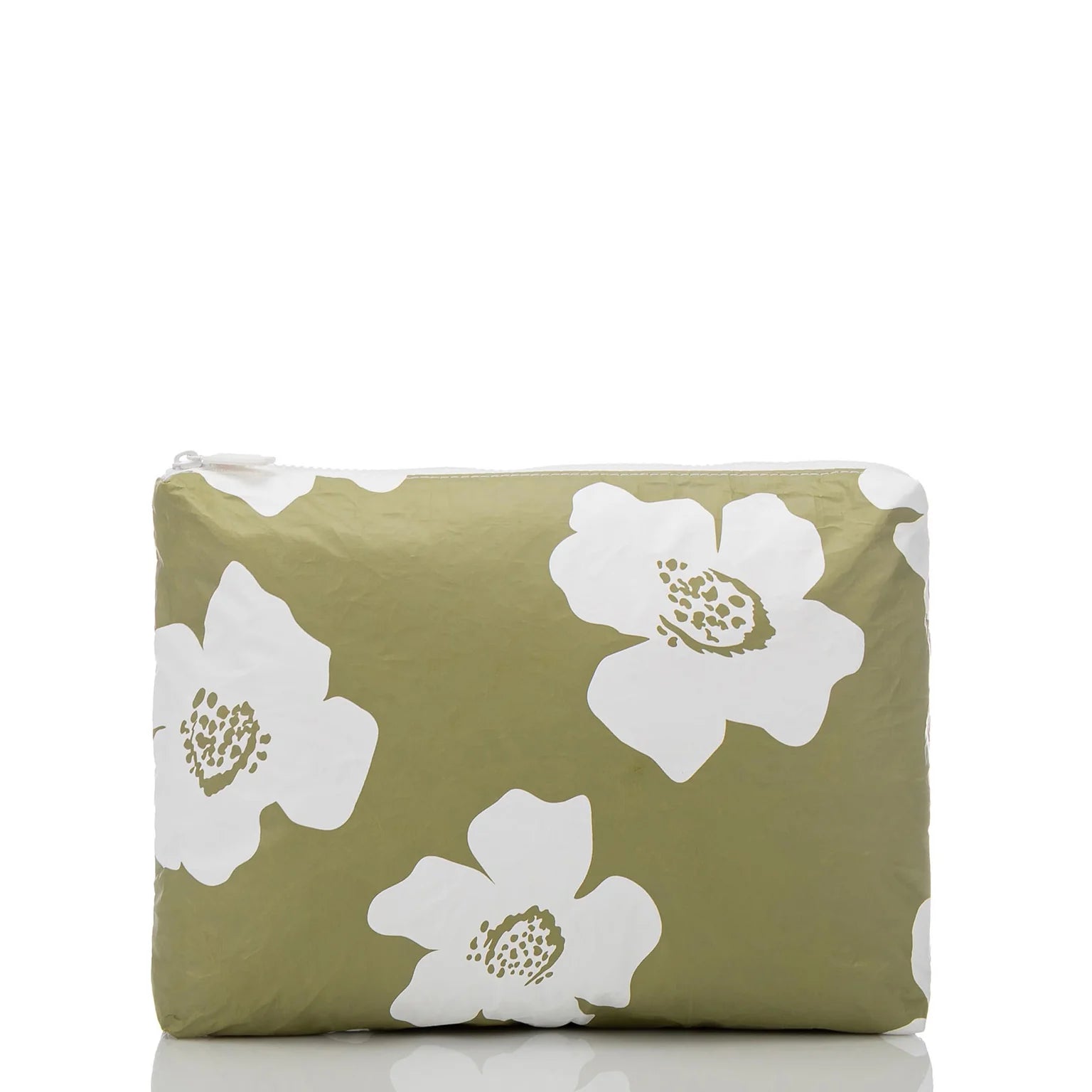 Pua Mid Pouch / Moss Aloha Collection