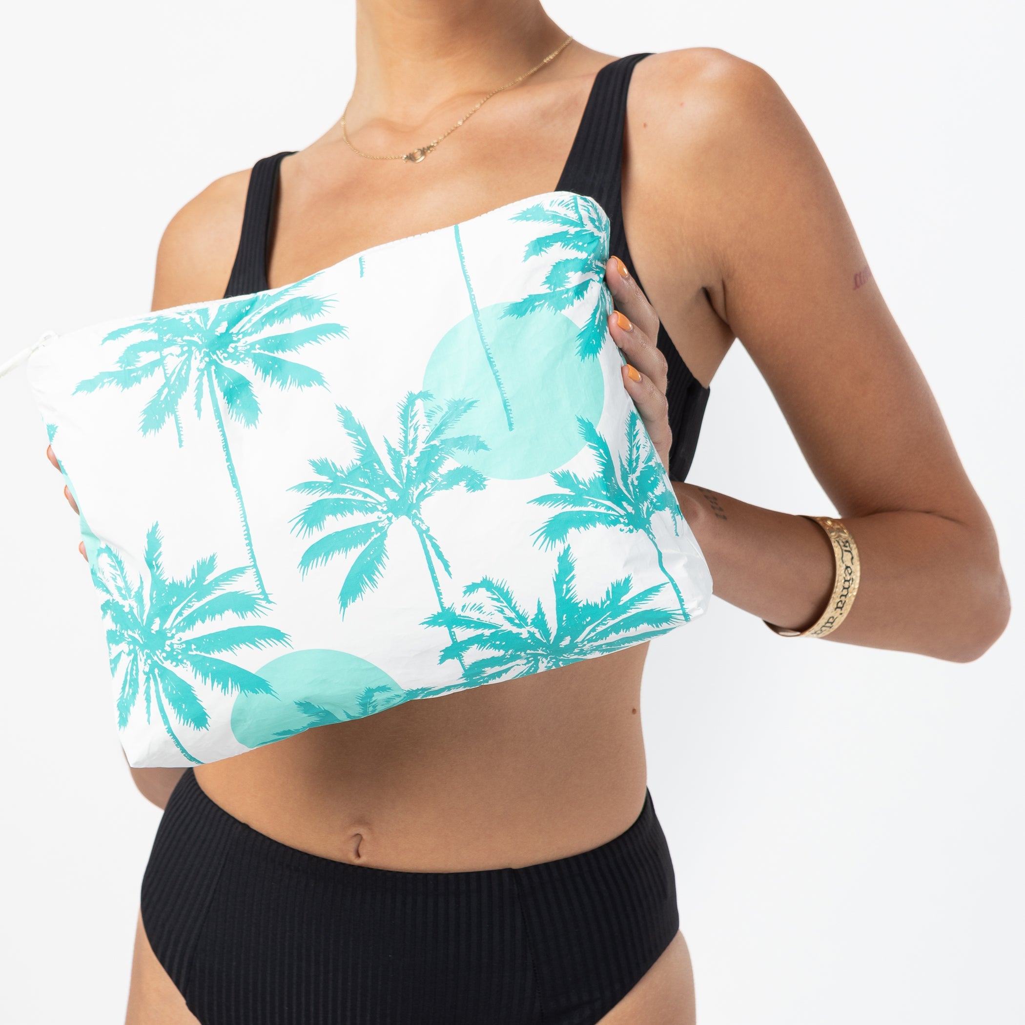 Sun Palm Mid Pouch / Pool Aloha Collection
