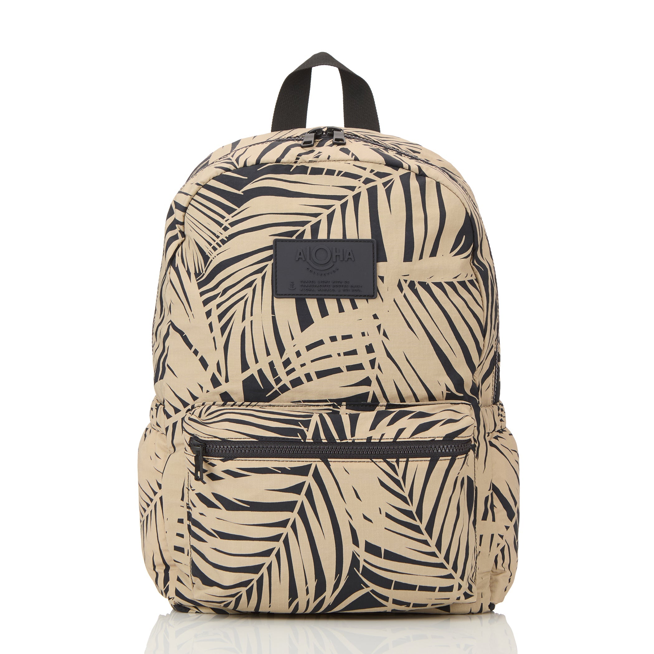 Areca Backpack / Frappe & Black Aloha Collection