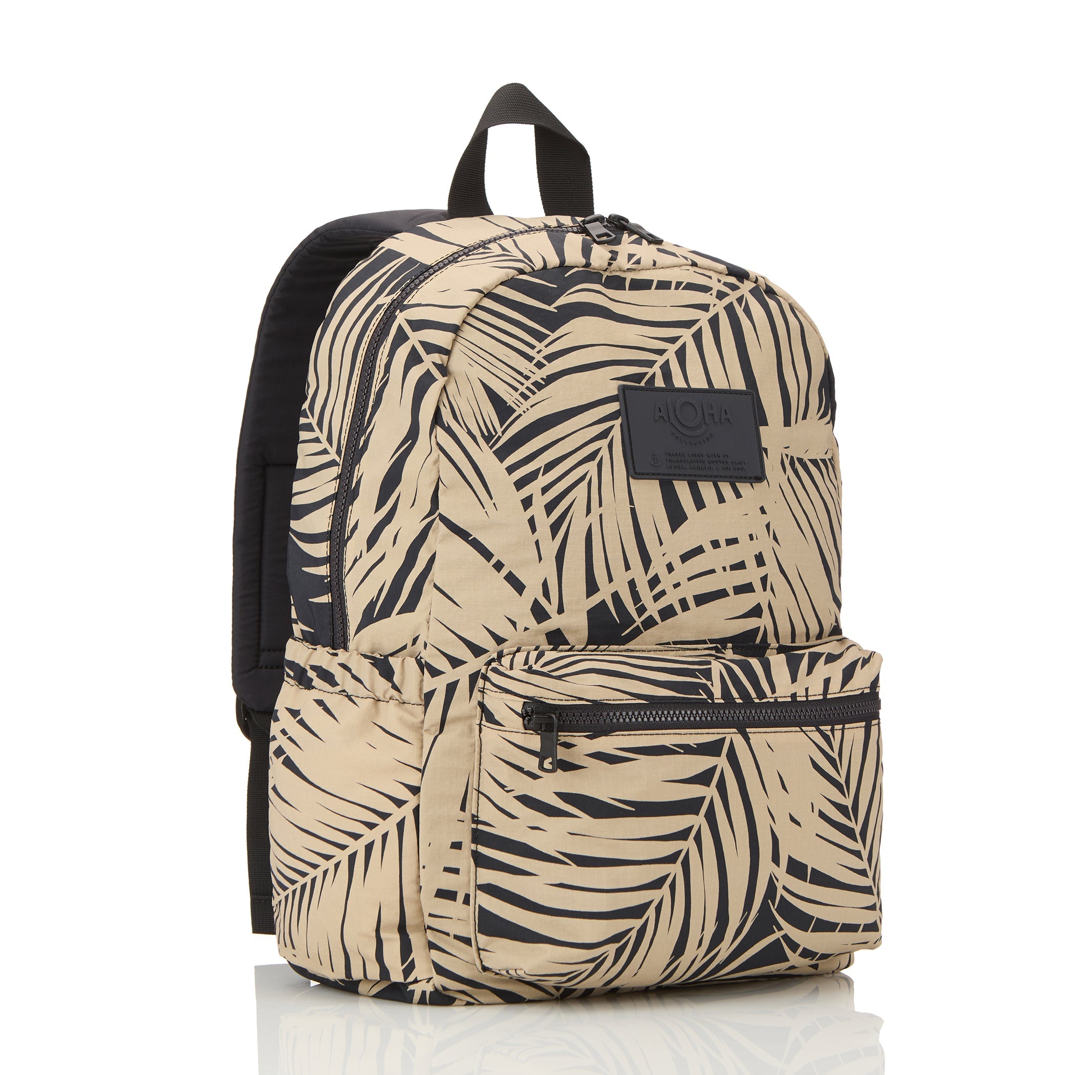 Areca Backpack / Frappe & Black Aloha Collection