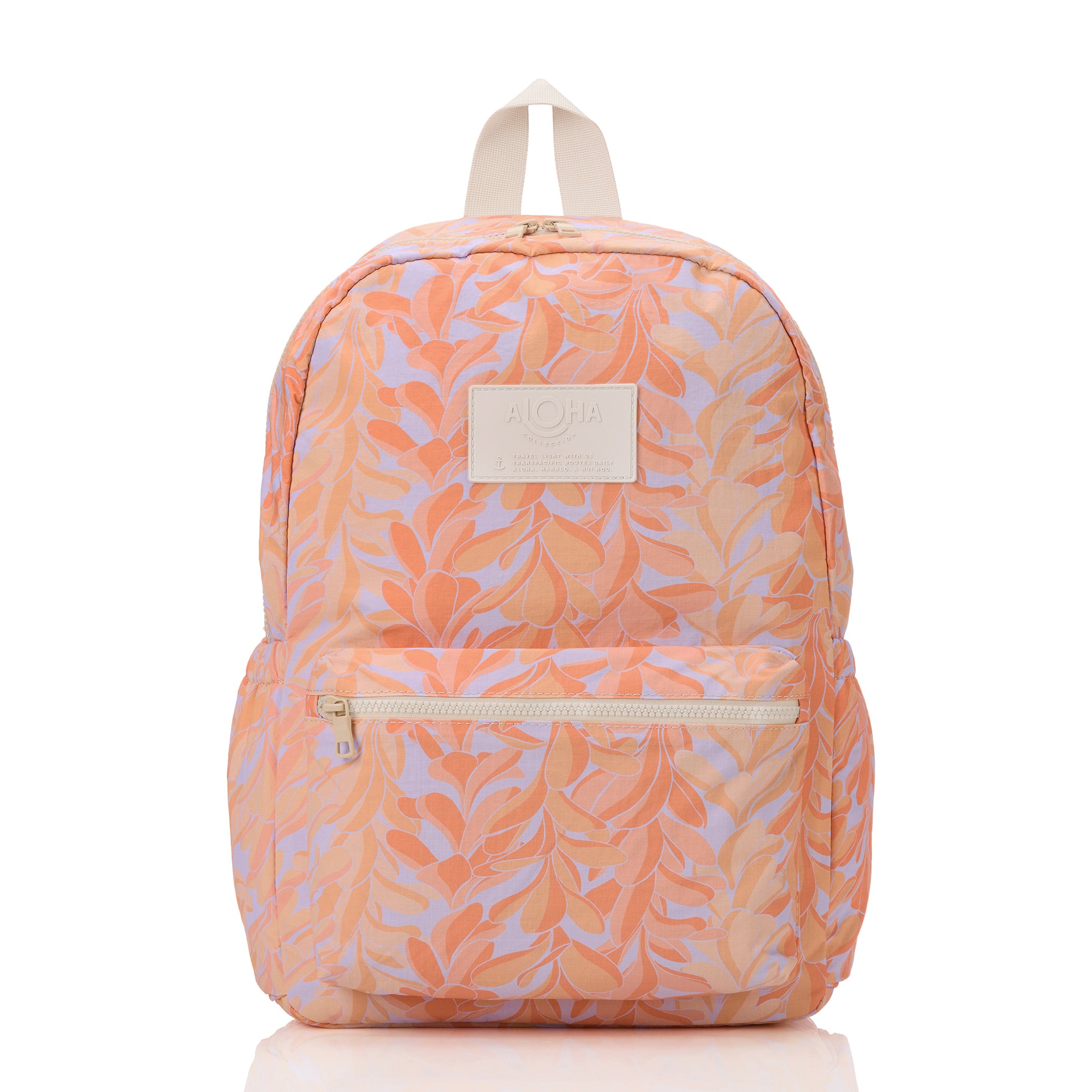 Lei Stand Backpack / Peachy Aloha Collection
