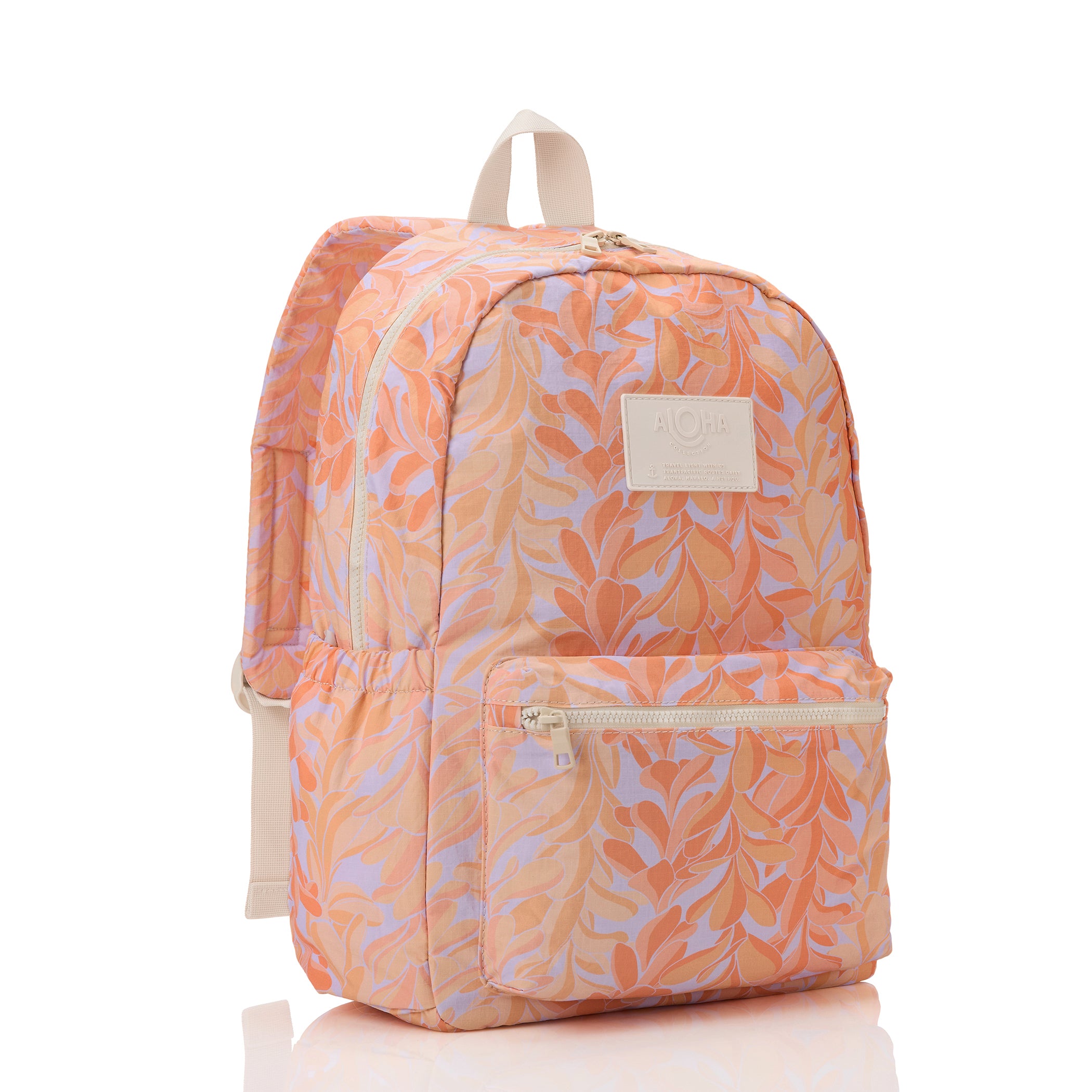 Lei Stand Backpack / Peachy Aloha Collection