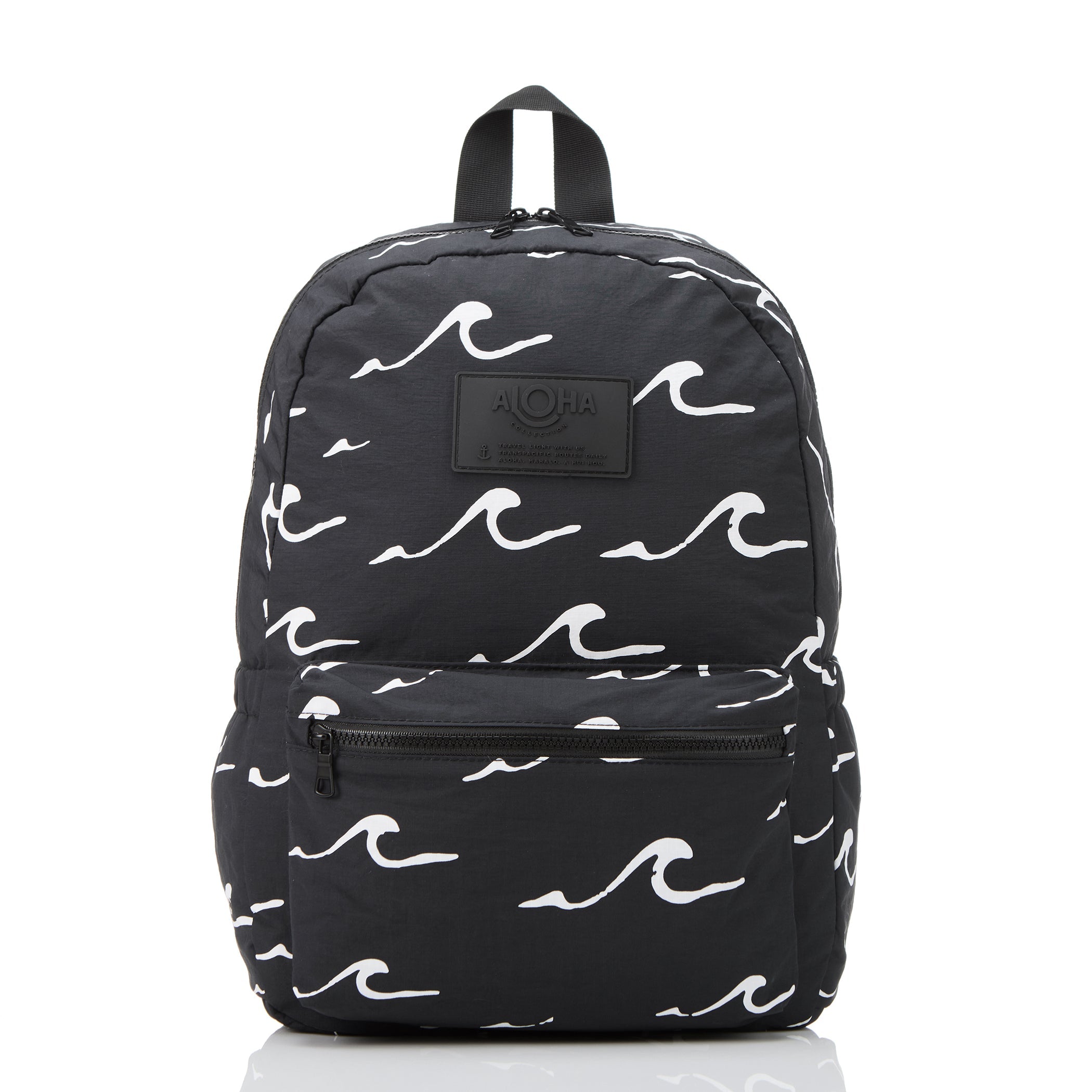 Seaside Backpack / Black Aloha Collection