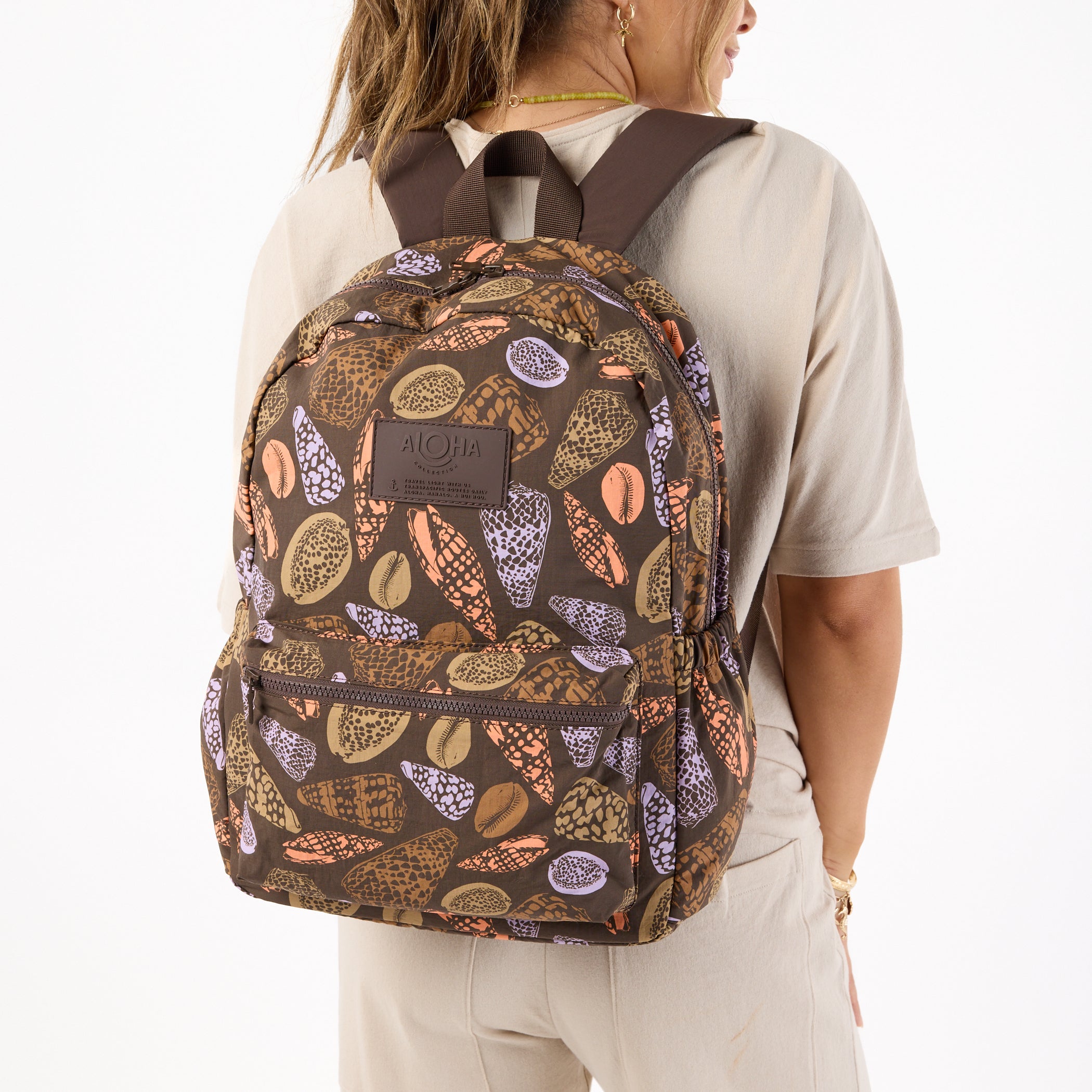 Textile Cone Backpack / Brown Sugar (Copy) Aloha Collection