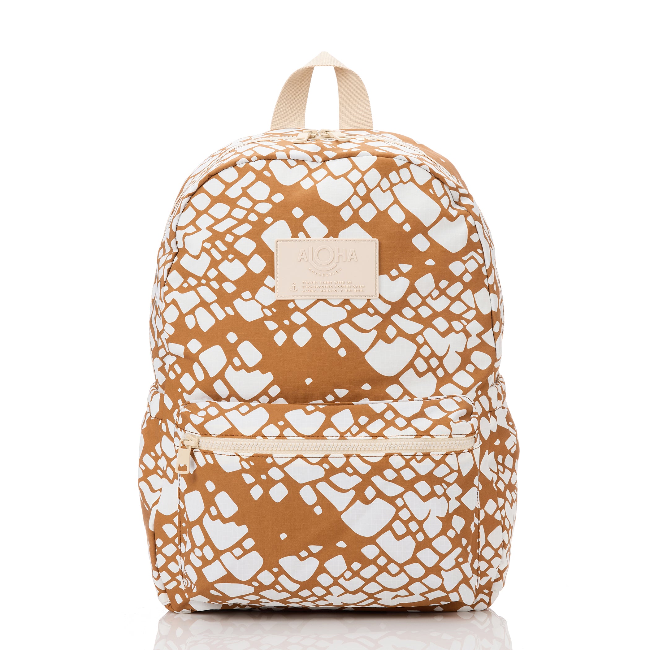 Textile Cone Backpack / Brown Sugar Aloha Collection