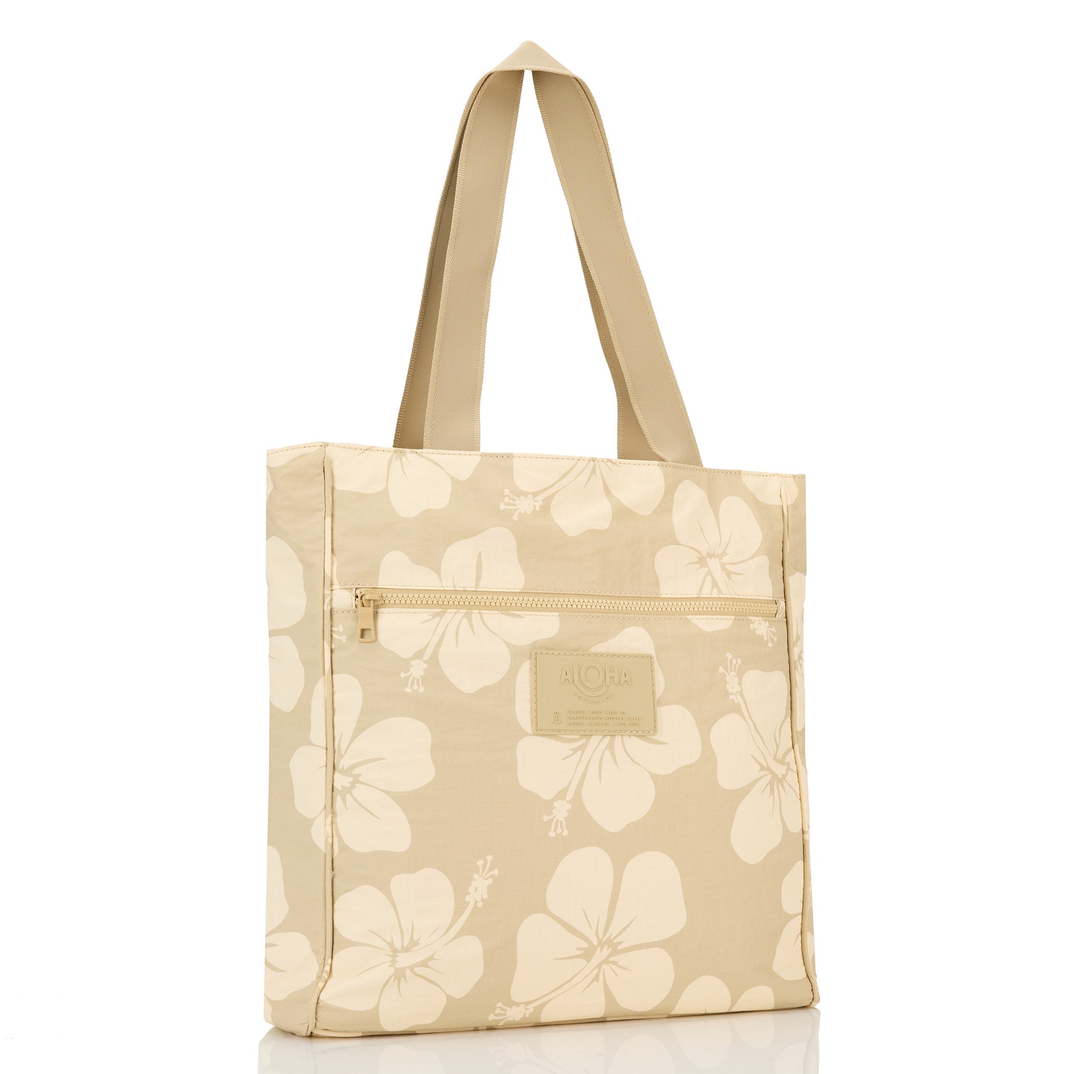Hana Hou Daily Tote / Creme & Dune Aloha Collection