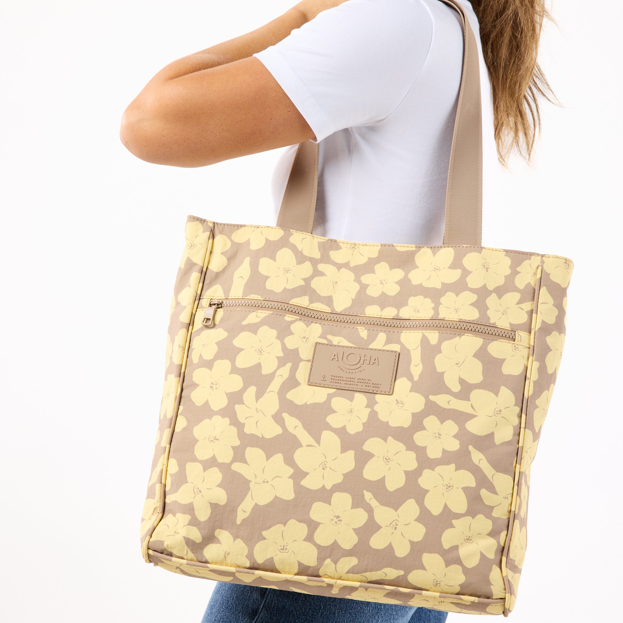 Puakenikeni Buds Daily Tote / Affogato Aloha Collection