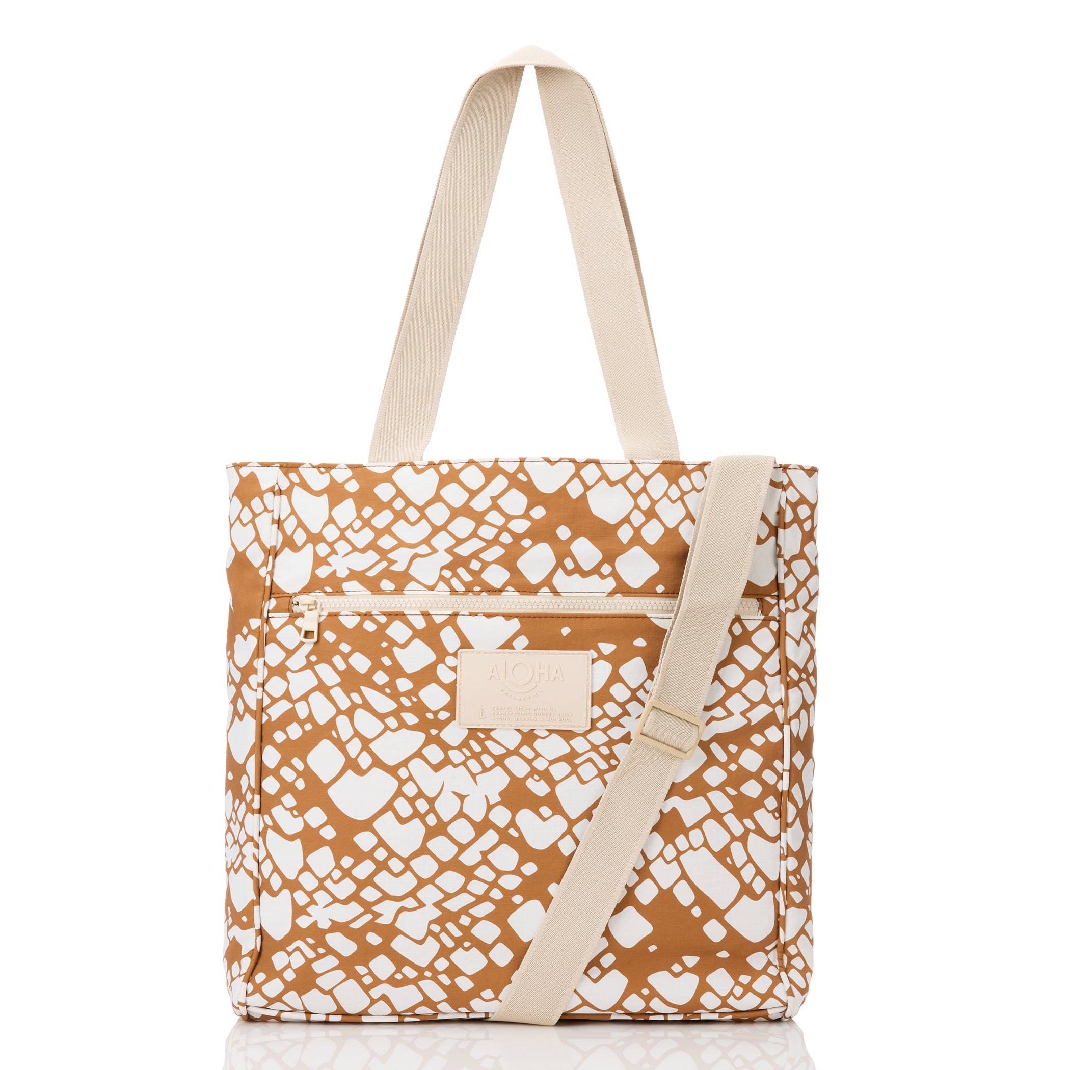 Textile Cone Daily Tote / Brown Sugar Aloha Collection