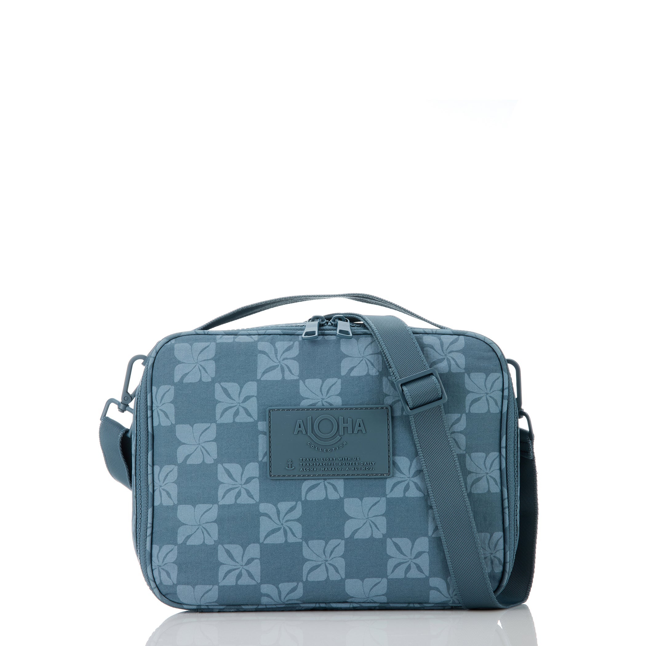 Pua Check Lunch Box / Slate Aloha Collection