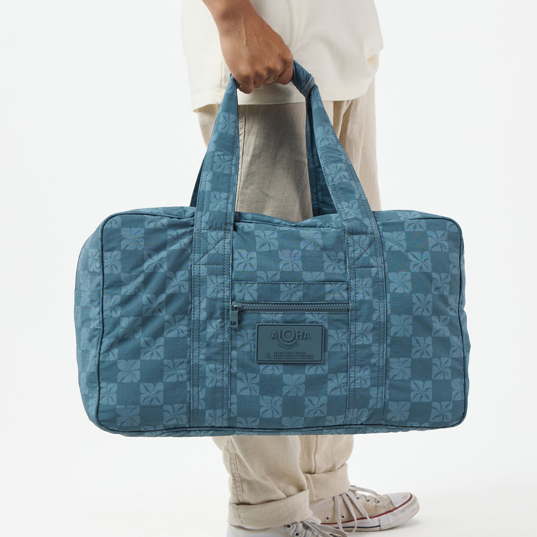 Pua Check Weekender / Slate Aloha Collection