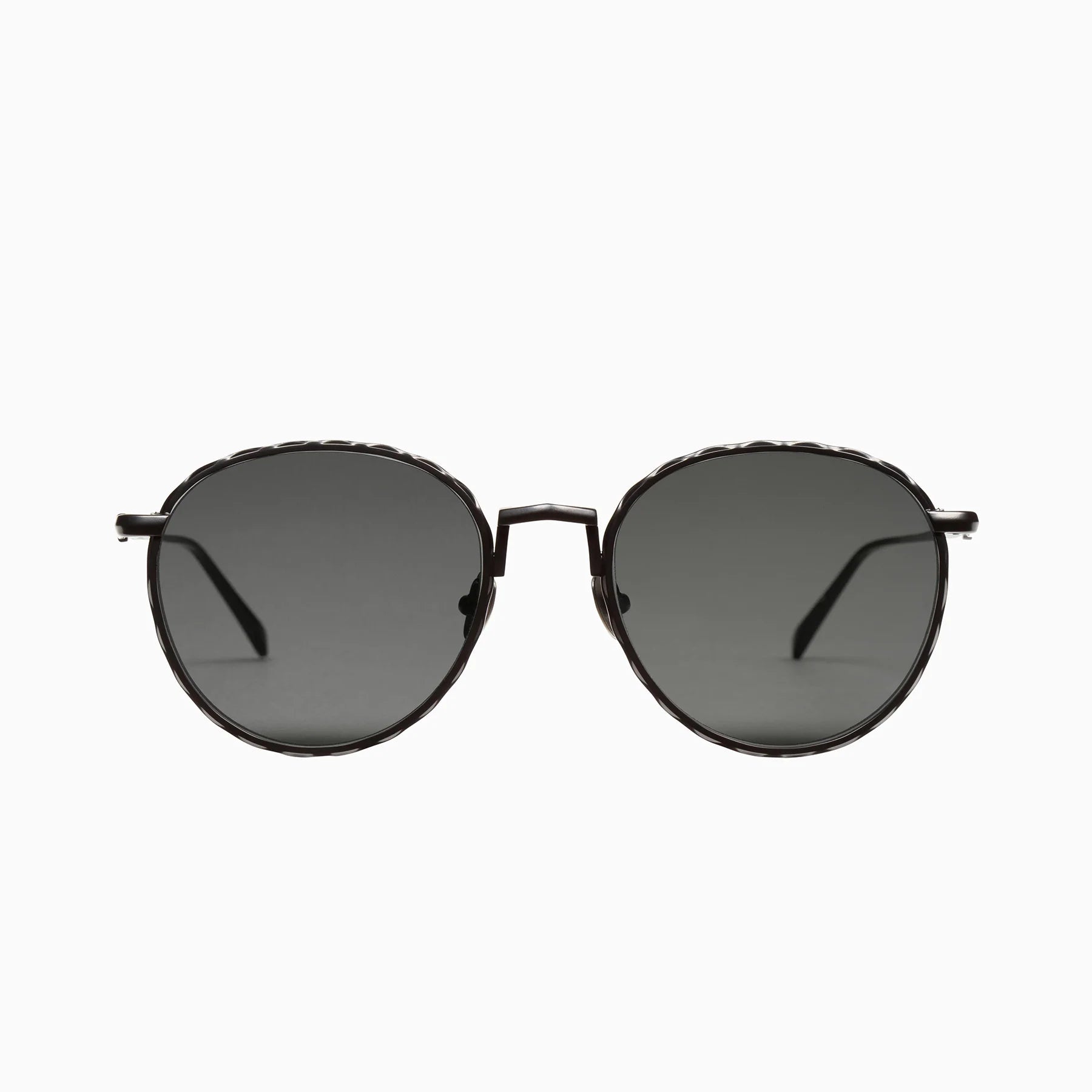 Polarized Corpus / Matte Black Titanium / Black Lens Valley Eyewear