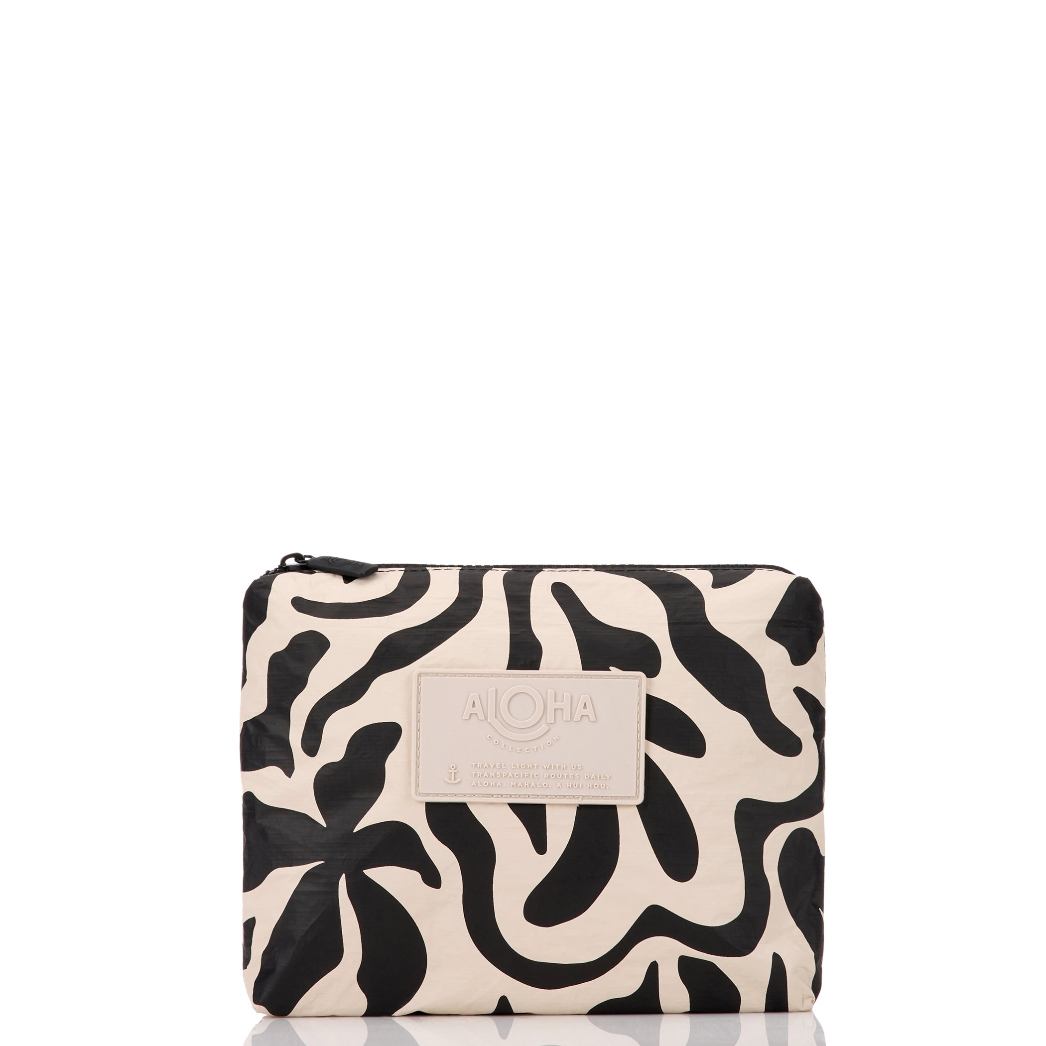 Float Small Pouch / Black & Sandstone