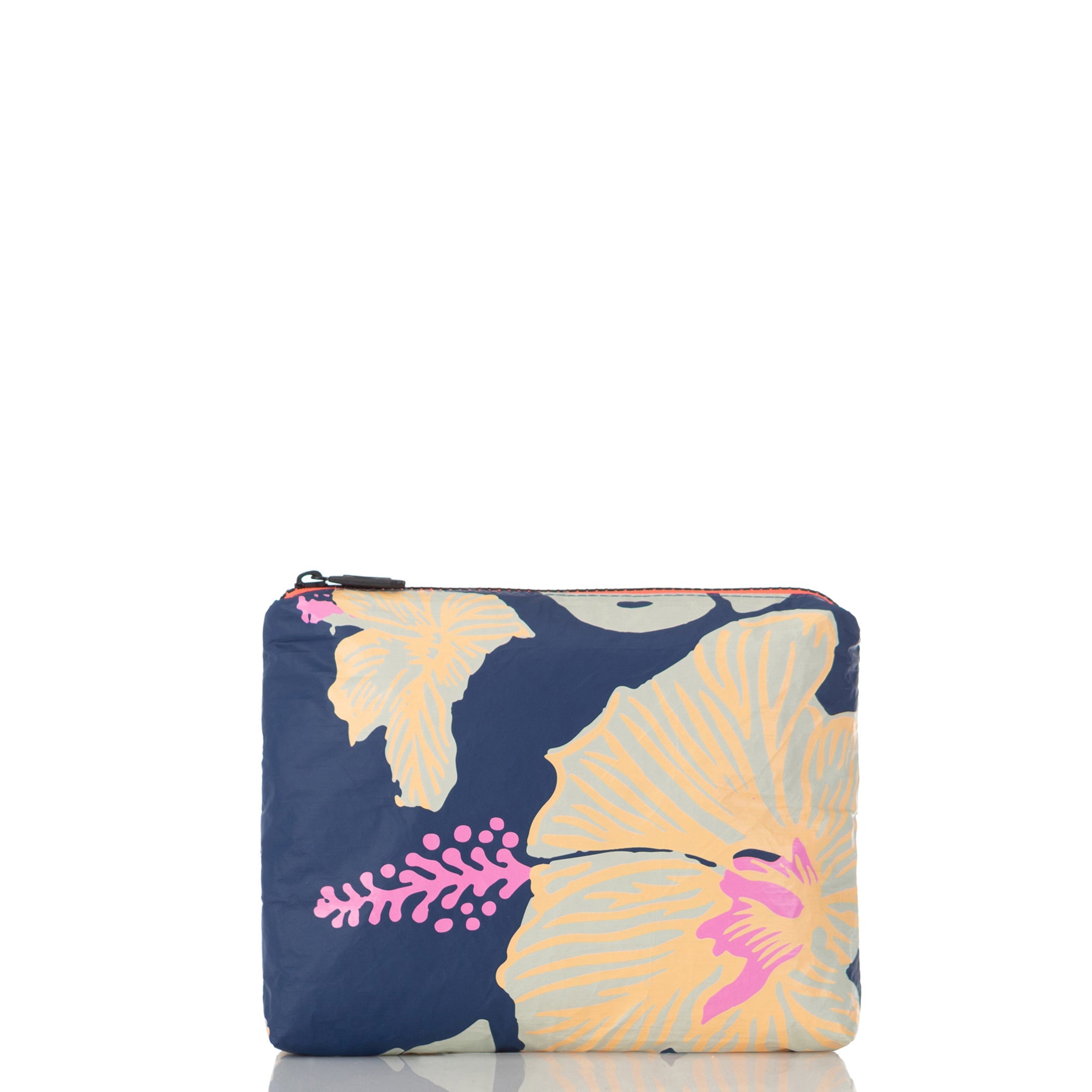 Papeete x Samudra Small Pouch / Neon Moon on Navy Aloha Collection