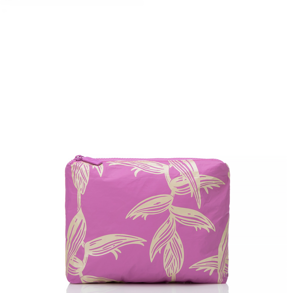Heliconia Small Pouch / Glow Orchid Aloha Collection