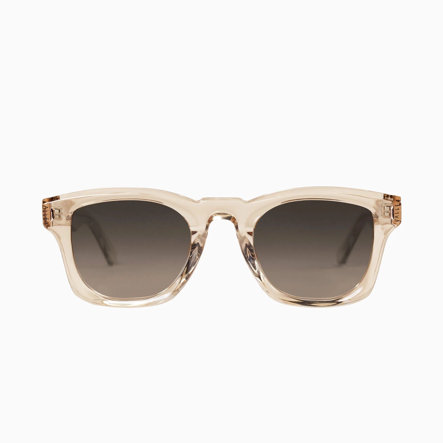Solomon / Champagne with Rose Gold Metal Trim / Polarized Brown Gradient Lens Valley Eyewear