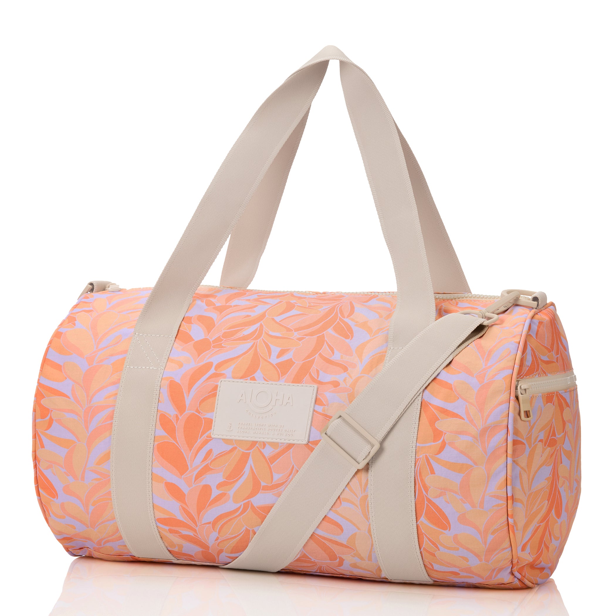 Lei Stand Sporty Duffle / Peachy Aloha Collection