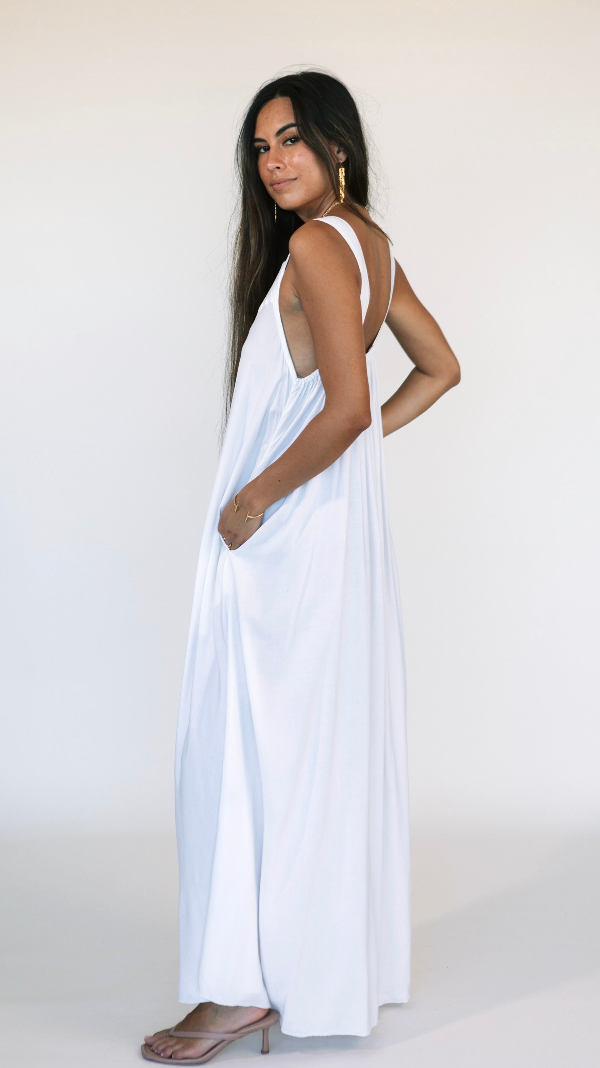 Lust Dress / Off White Khush Clothing