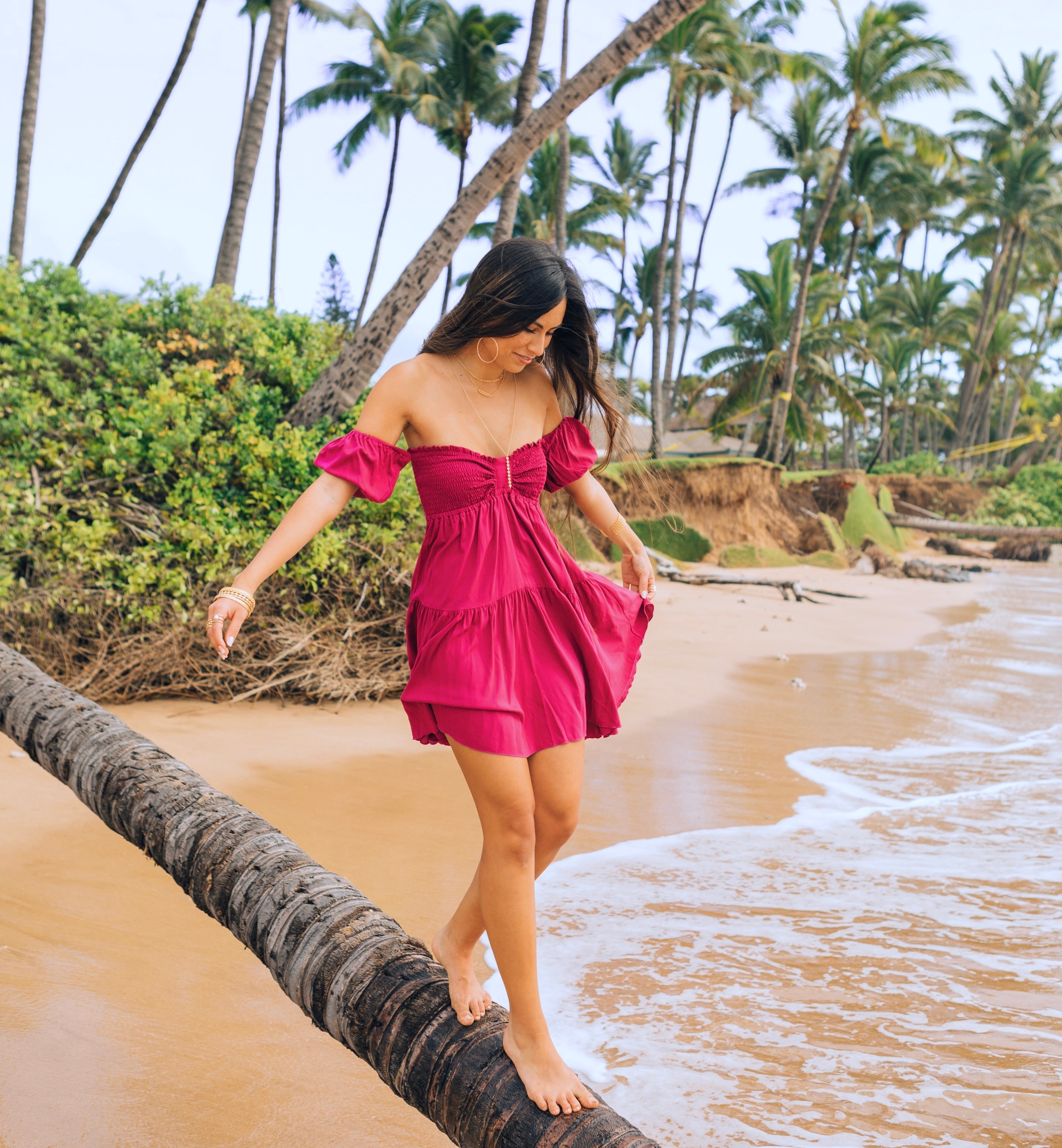 Keahi Dress / Plum Khush Clothing