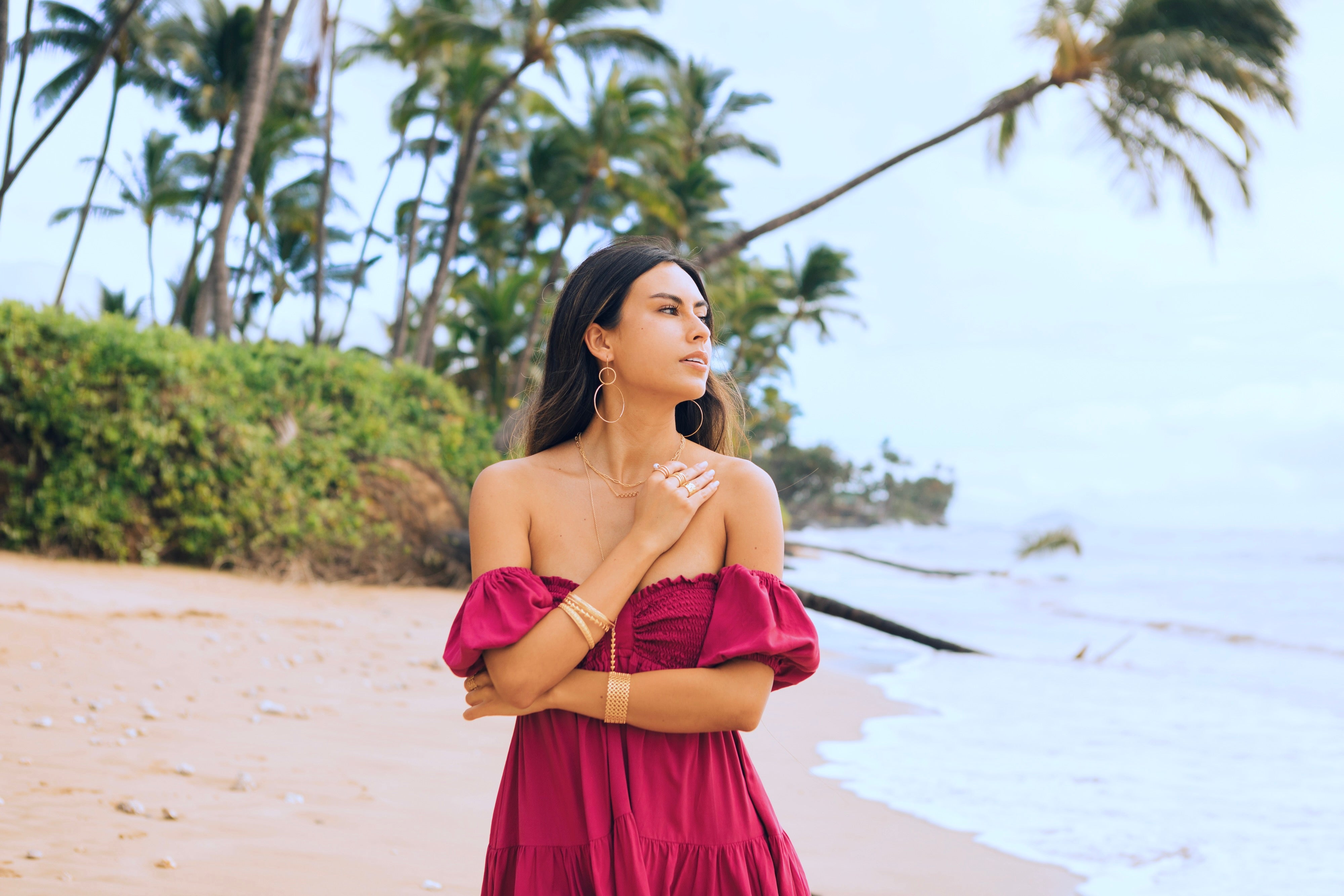 Keahi Dress / Plum Khush Clothing