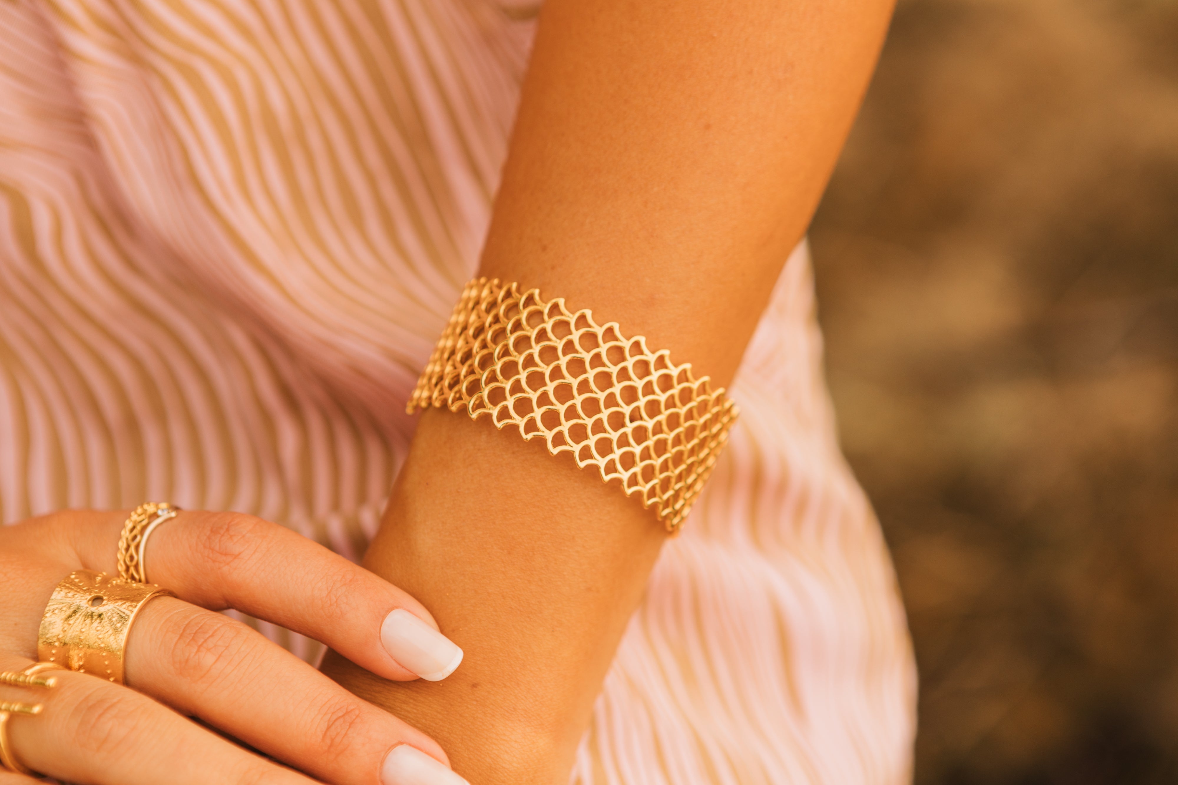 MerMesh Cuff KEANI JEWELRY
