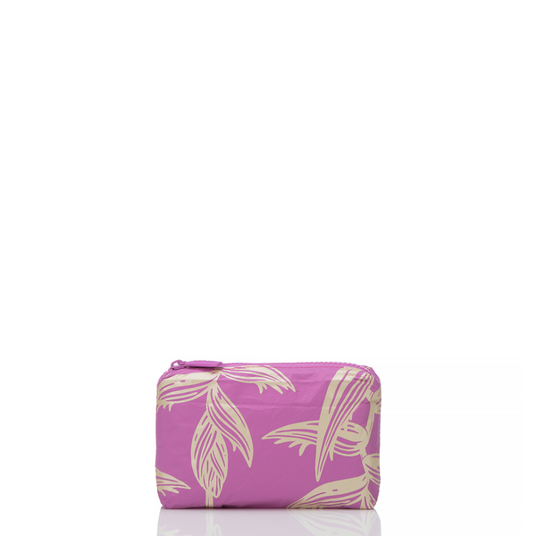 Heliconia Mini Pouch / Glow Orchid Aloha Collection
