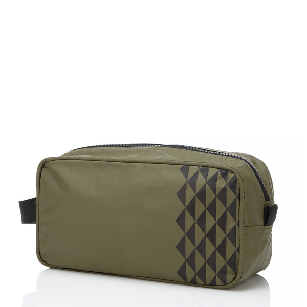 Kona Dopp Kit Black / Olive Aloha Collection