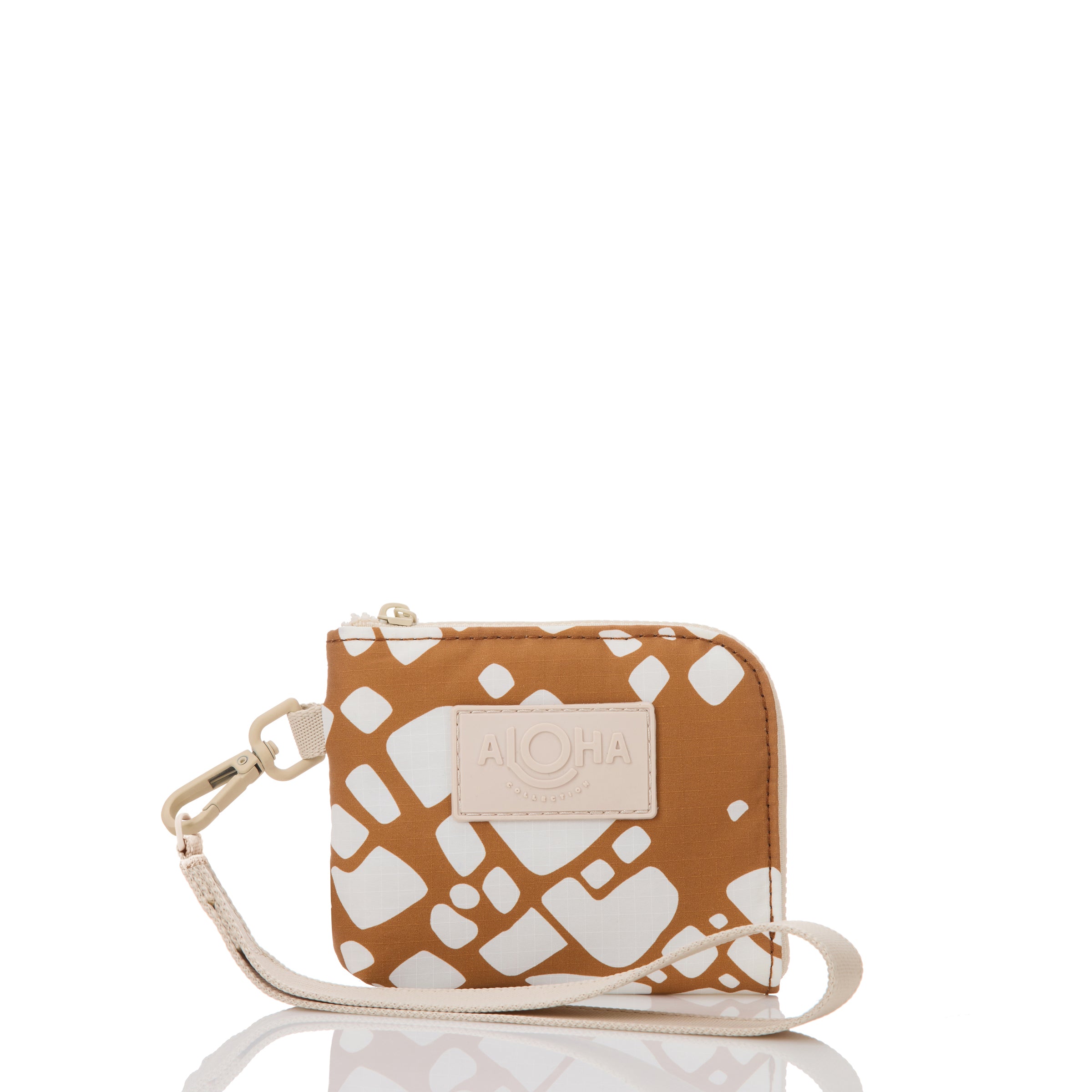 Textile Cone Wristlet / Brown Sugar Aloha Collection