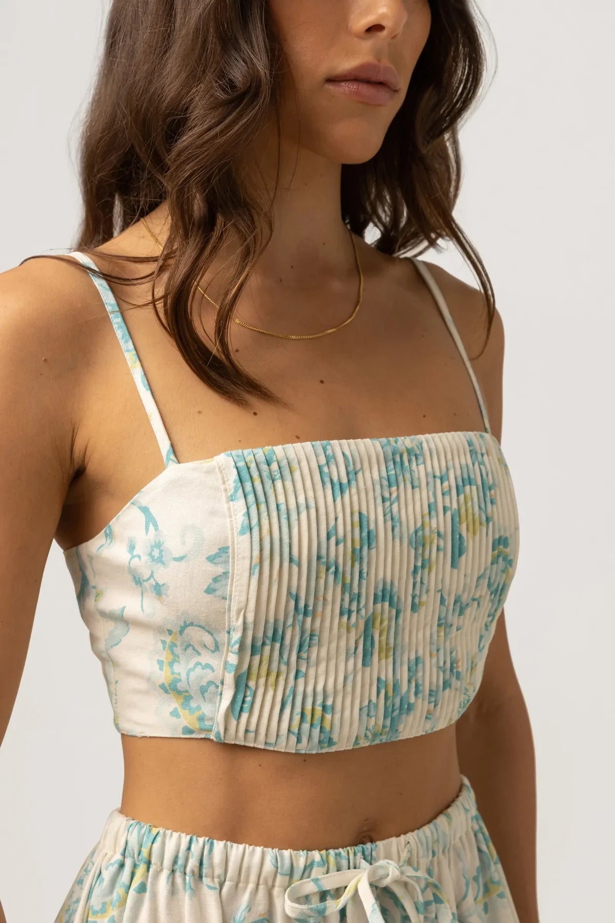 Cairo Crop Top / Blue RHYTHM