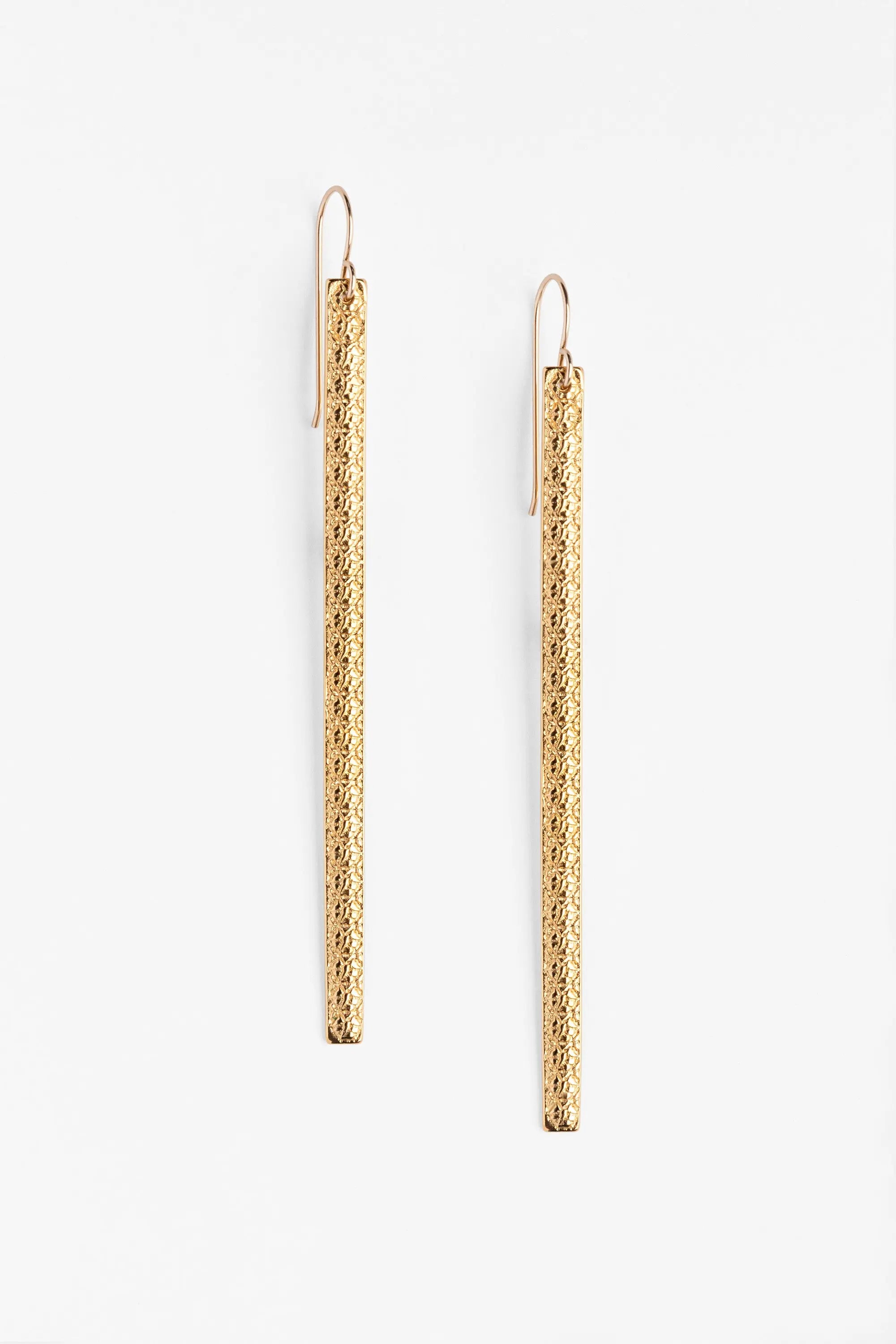 Sunkissed Pineapple Textured Earrings, Designed by Keani Hawai'i in Maui