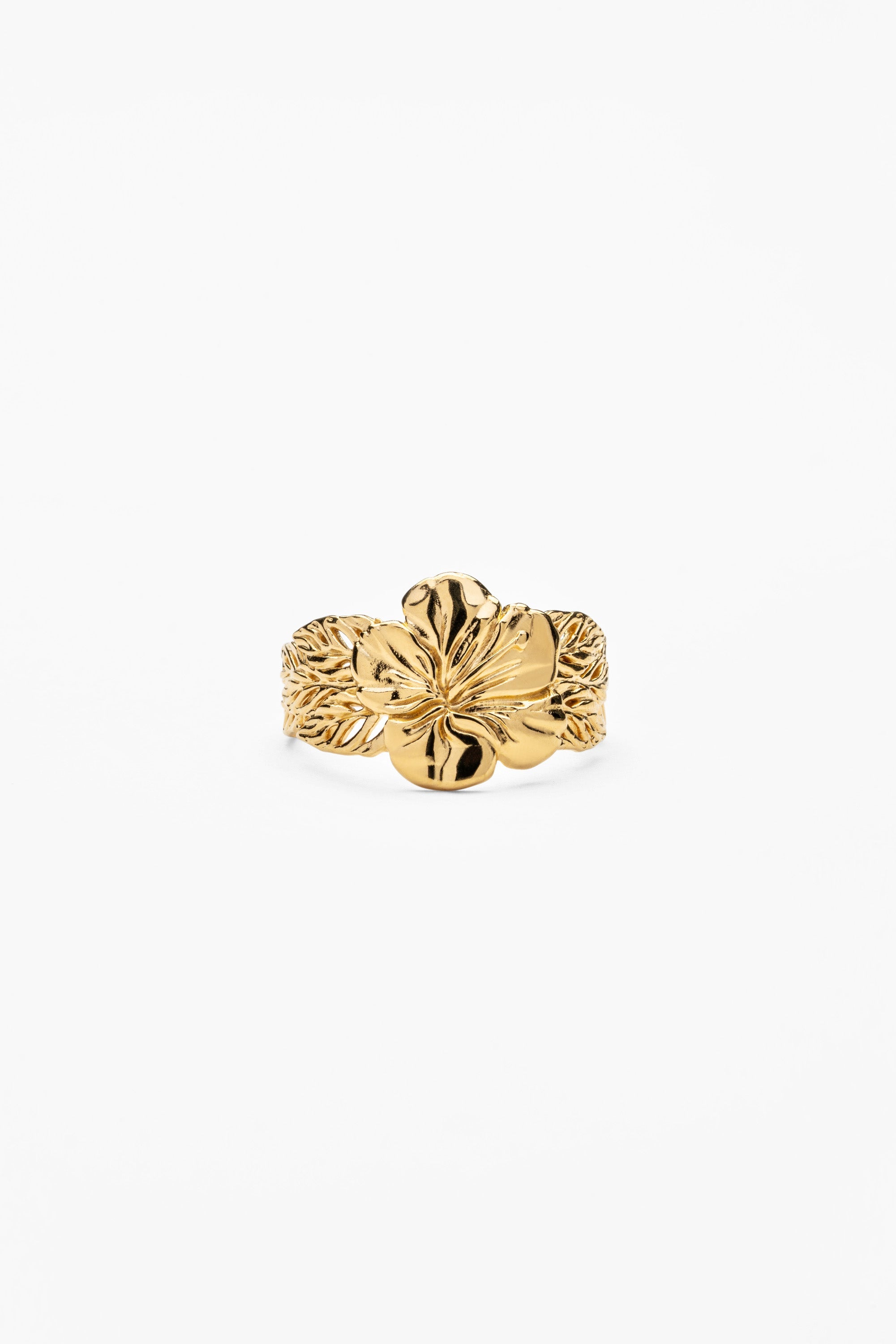 Hali'a Hibiscus Ring KEANI JEWELRY