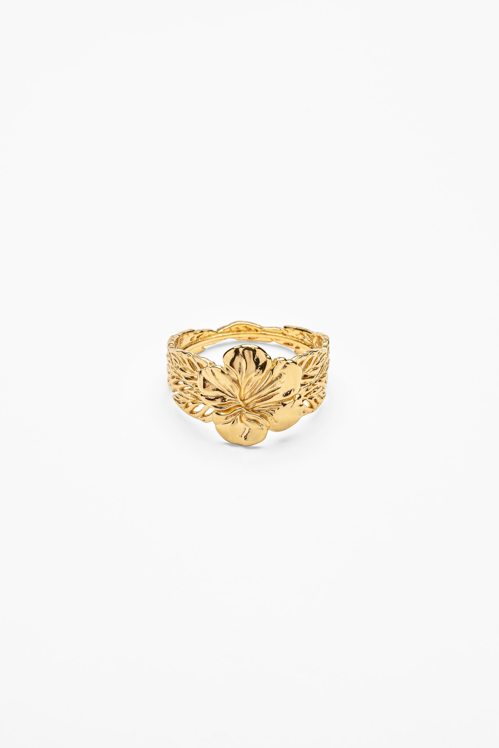 Hali'a Hibiscus Ring KEANI JEWELRY
