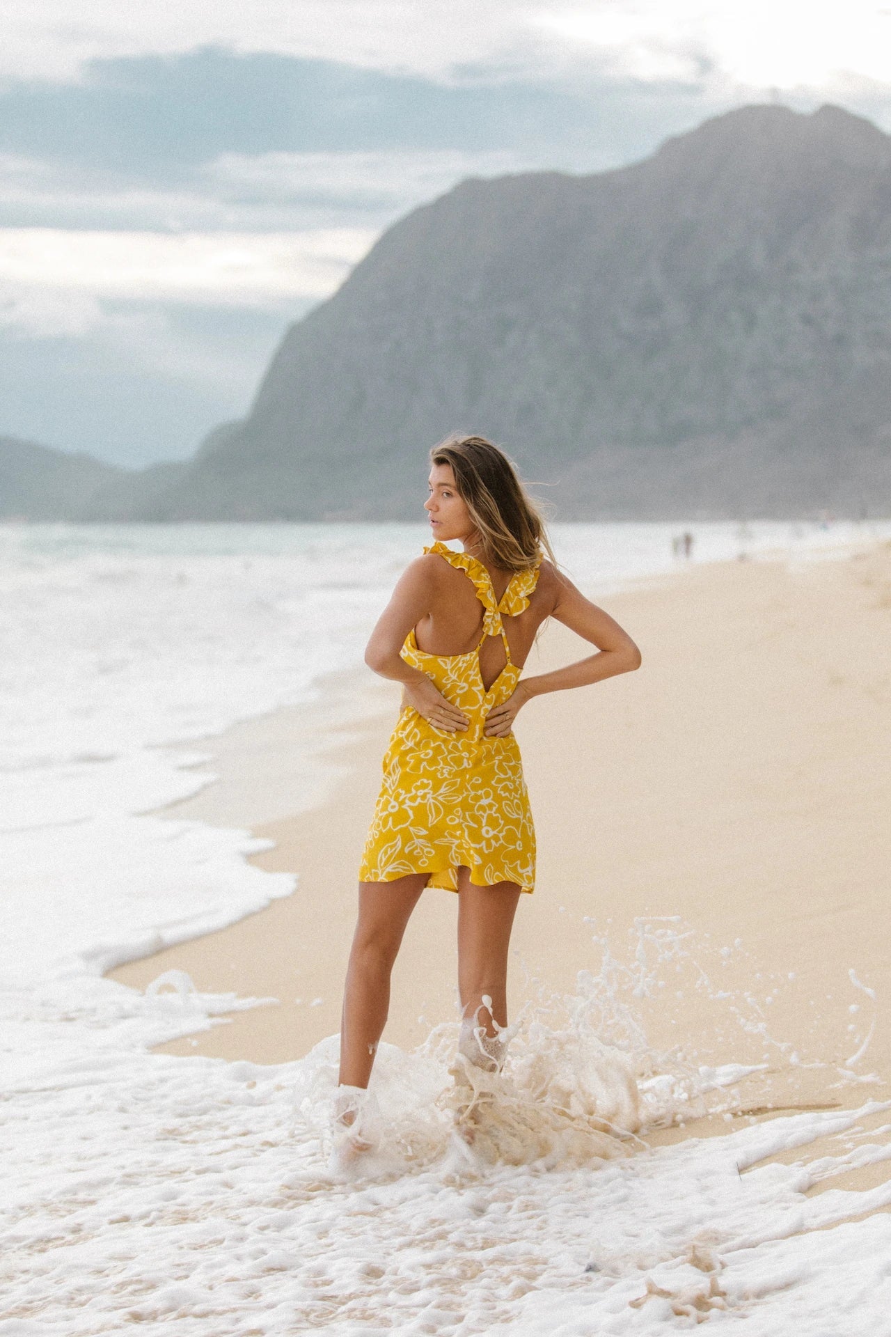 Sydney Tied Up Mini Dress XIX PALMS