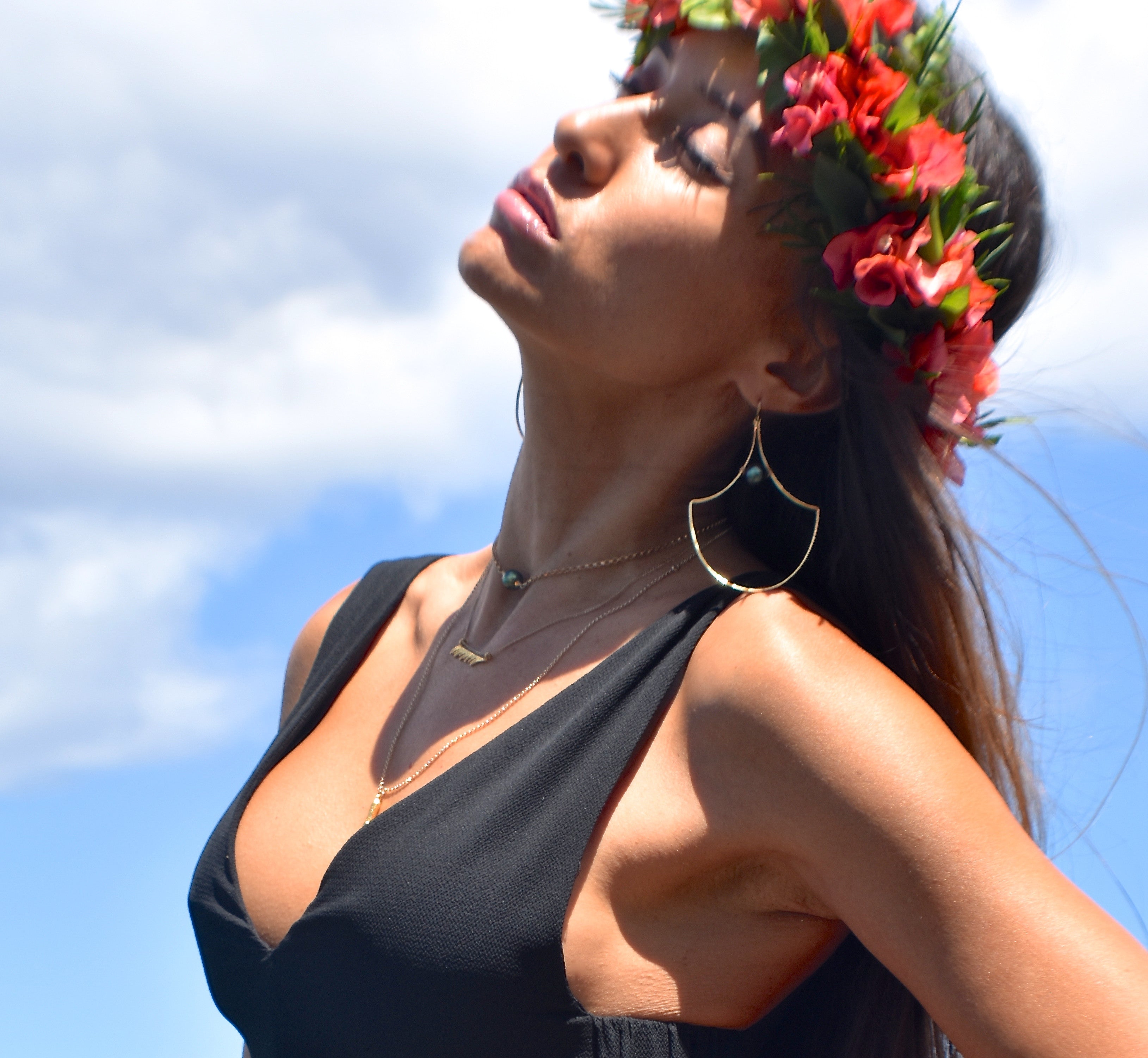 Tahitian Pearl Choker - Keani Jewelry