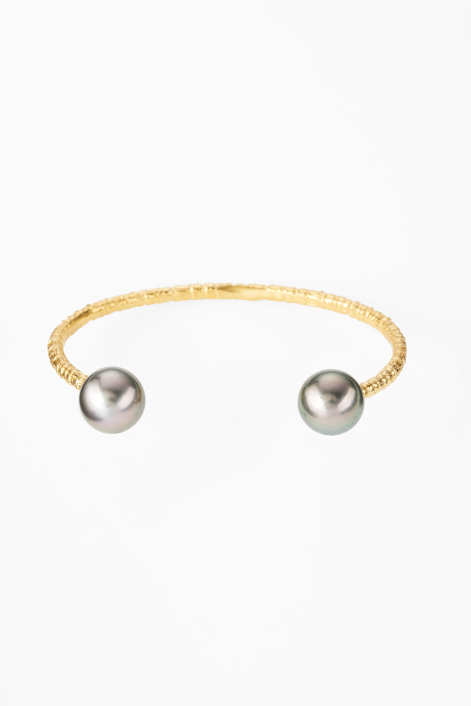 Coco Bora Bora Tahitian Pearl Cuff, Designed by Keani Hawai'i in Maui