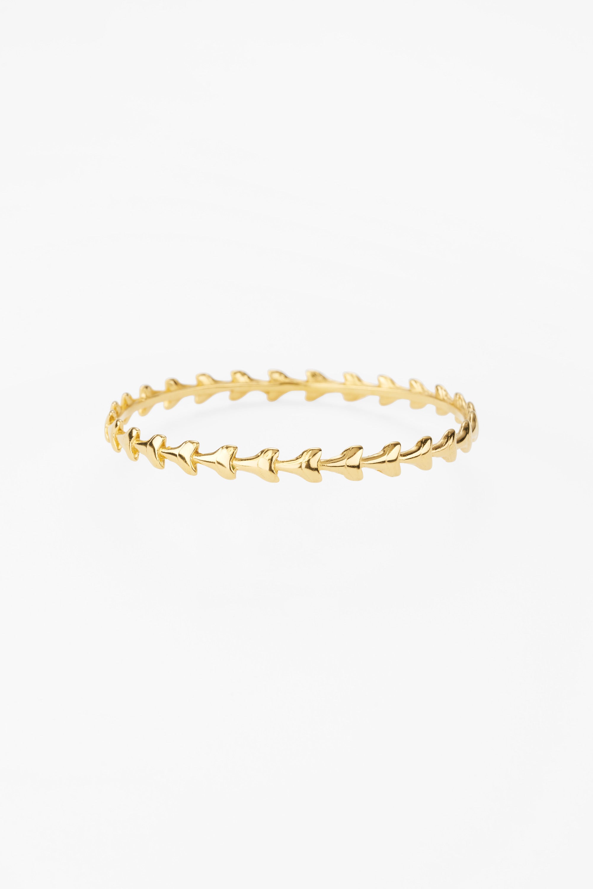 Jagged Shark Tooth Bangle, Designed by Keani Hawai'i in Maui