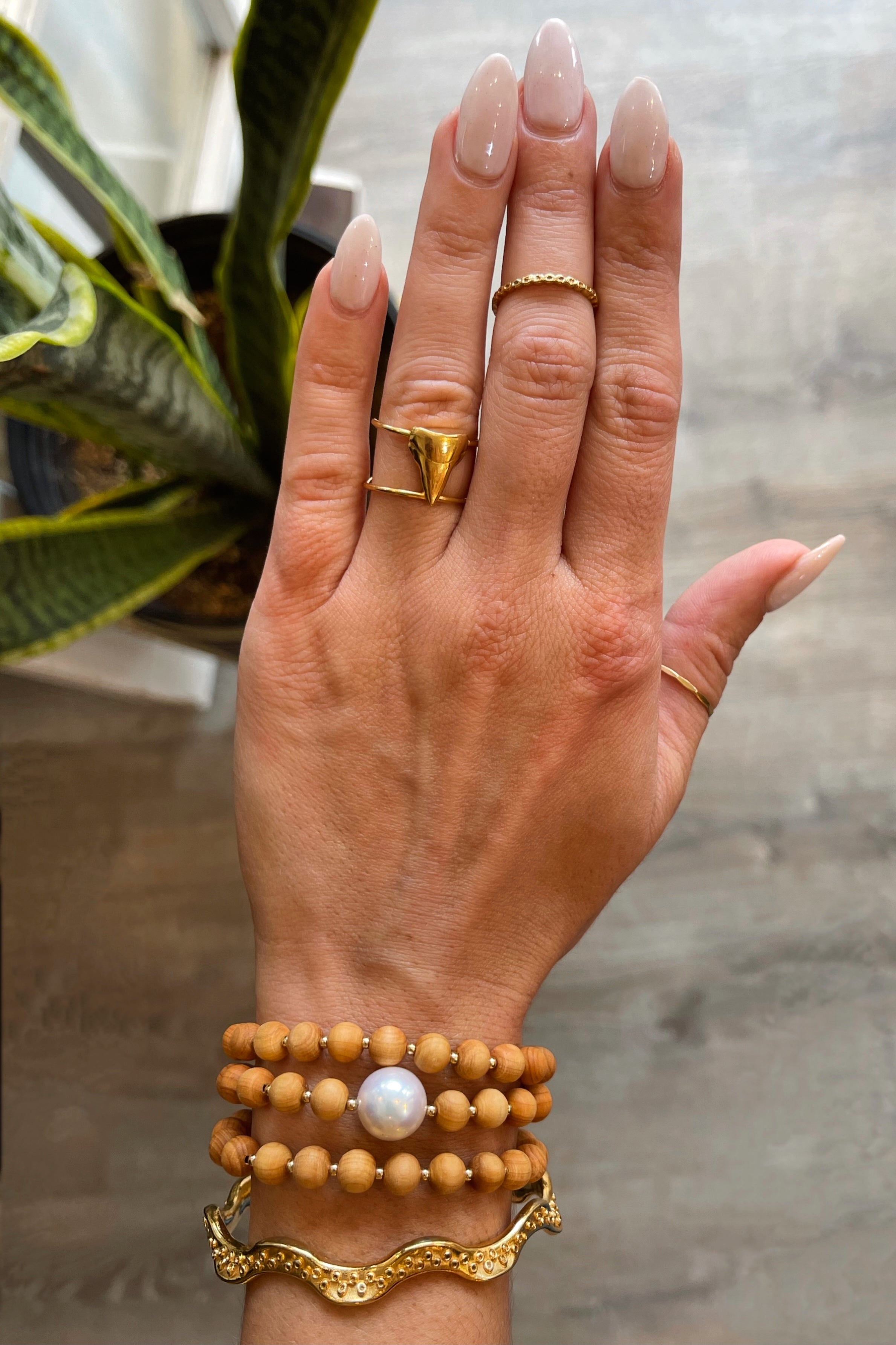 'Iliahi White Edison Wrap Bracelet/Necklace KEANI JEWELRY