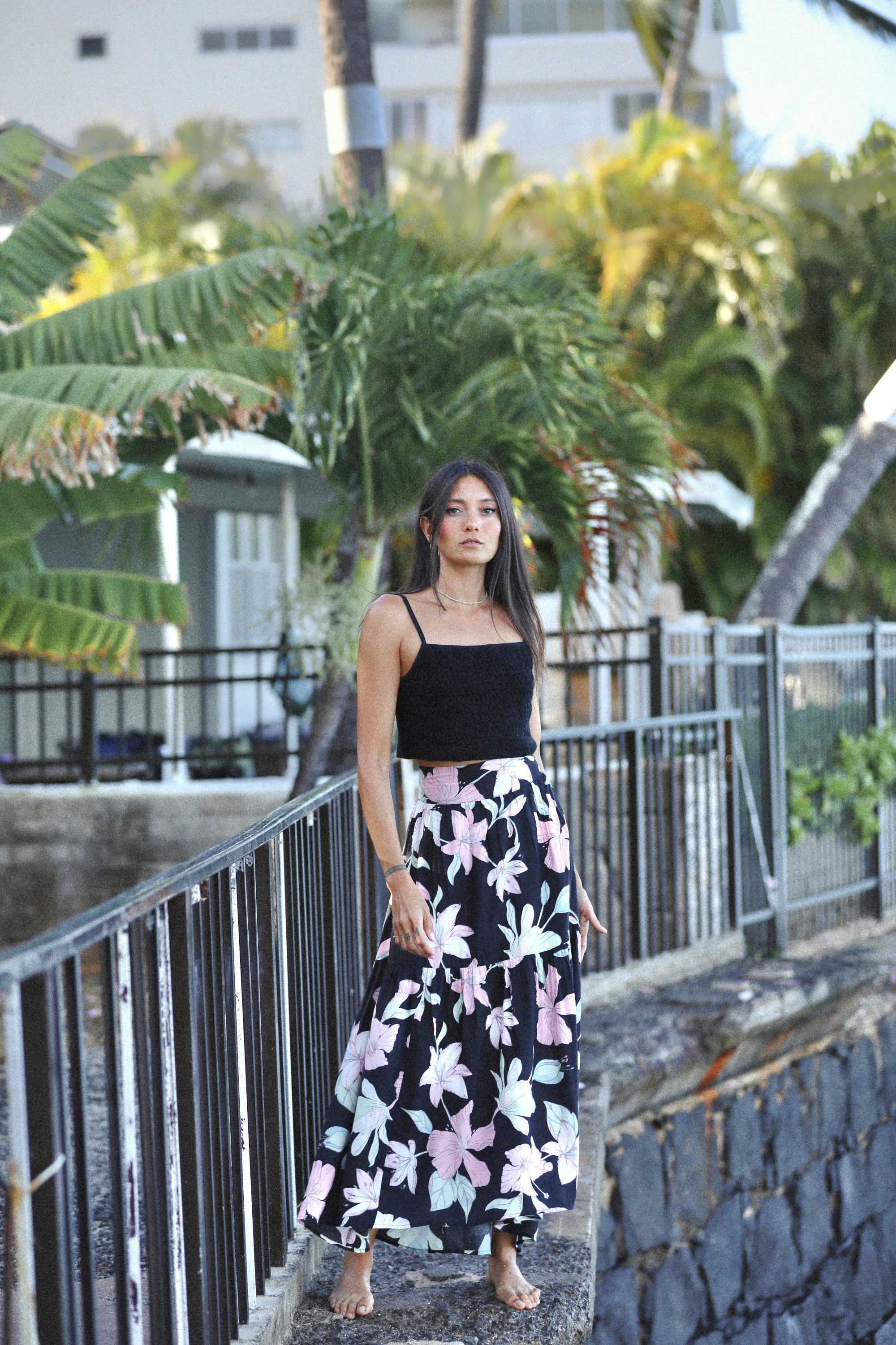 Makaha Tiered Skirt XIX PALMS