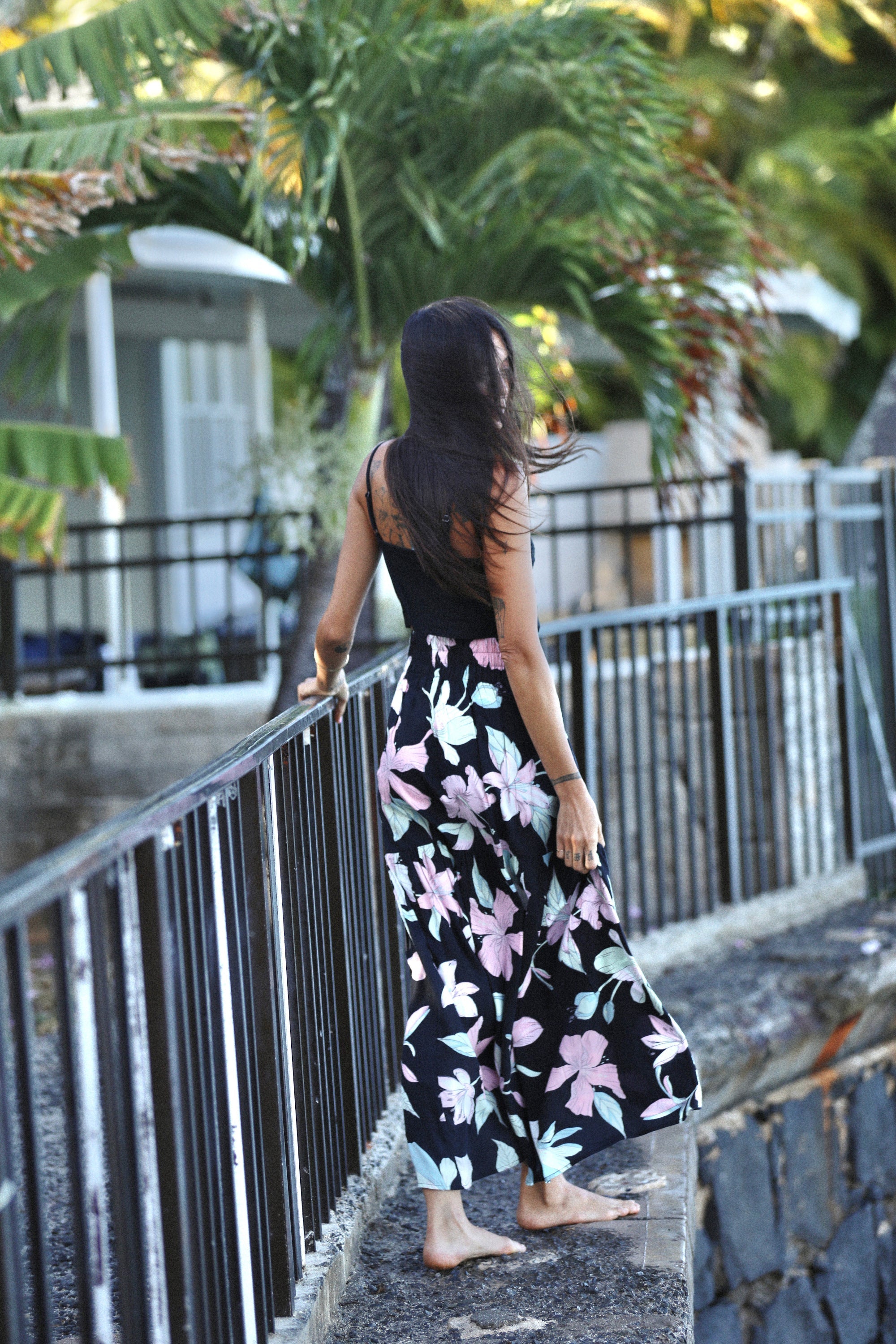 Makaha Tiered Skirt XIX PALMS